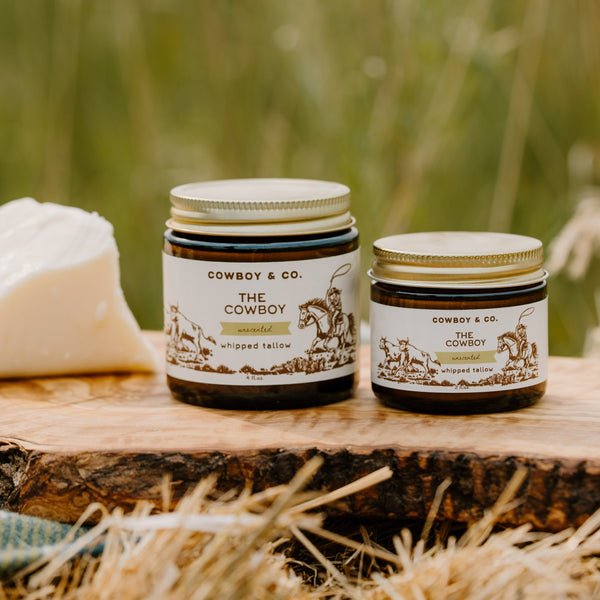 The Cowboy - Organic Unscented Whipped Tallow Moisturizer - My American Goods