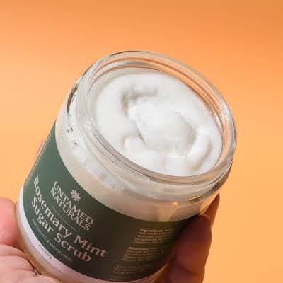 Rosemary Mint Sugar Scrub - My American Goods