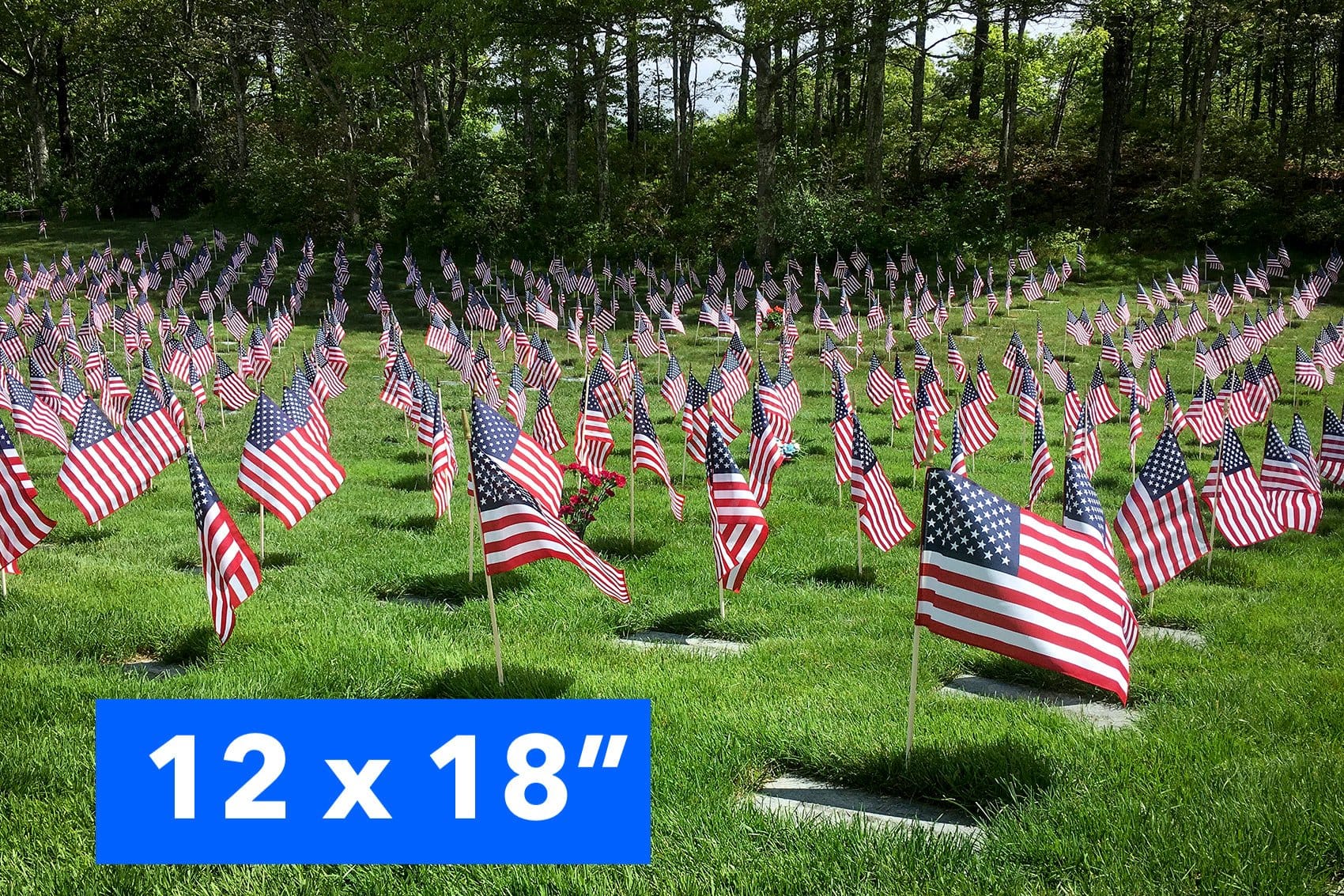 Flags Unlimited USA Flags U.S. Stick Flags