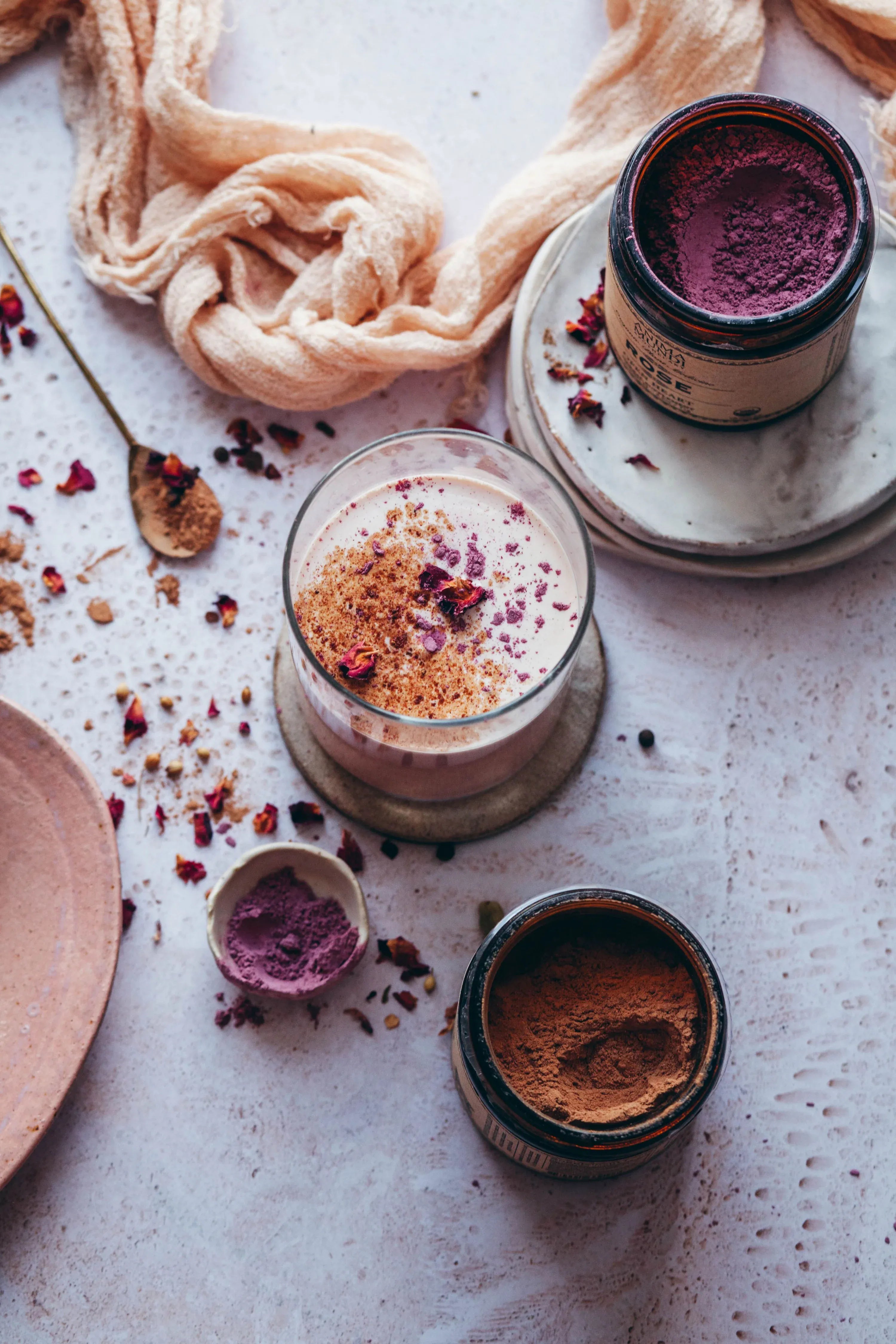 Anima Mundi Supplement COLLAGEN BOOSTER Powder | Dirty Rose Chai