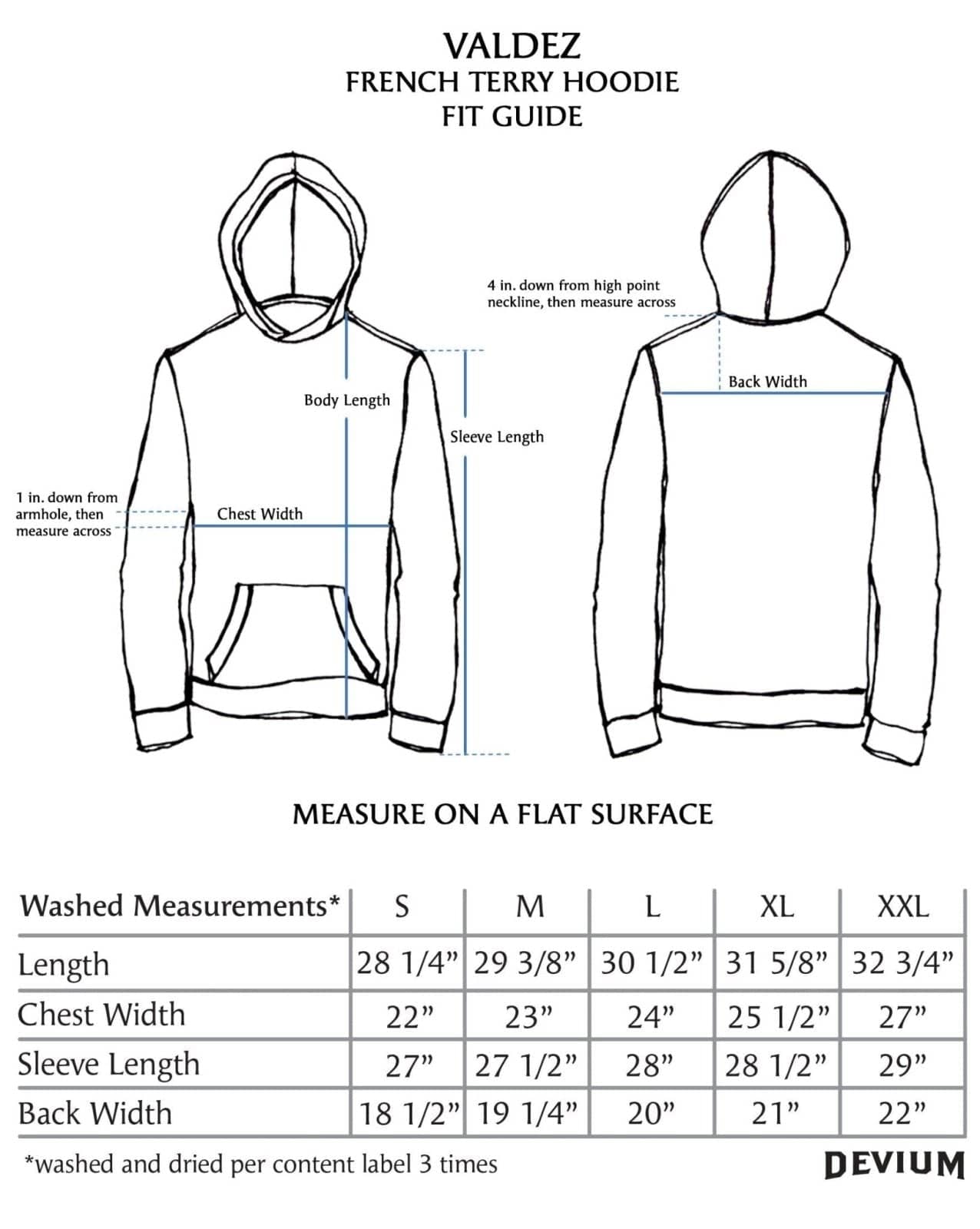 Valdez French Terry Pullover - My American Goods