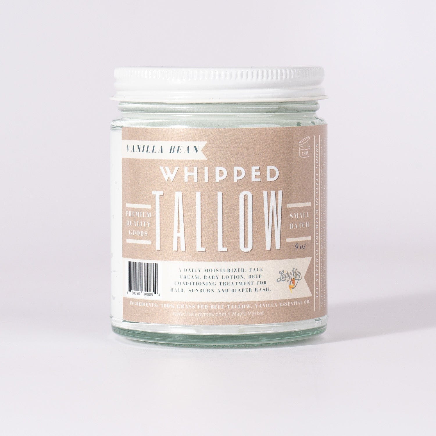 Vanilla Bean Luxury Gift Set | Tallow Skincare, Candle & Soap - My American Goods