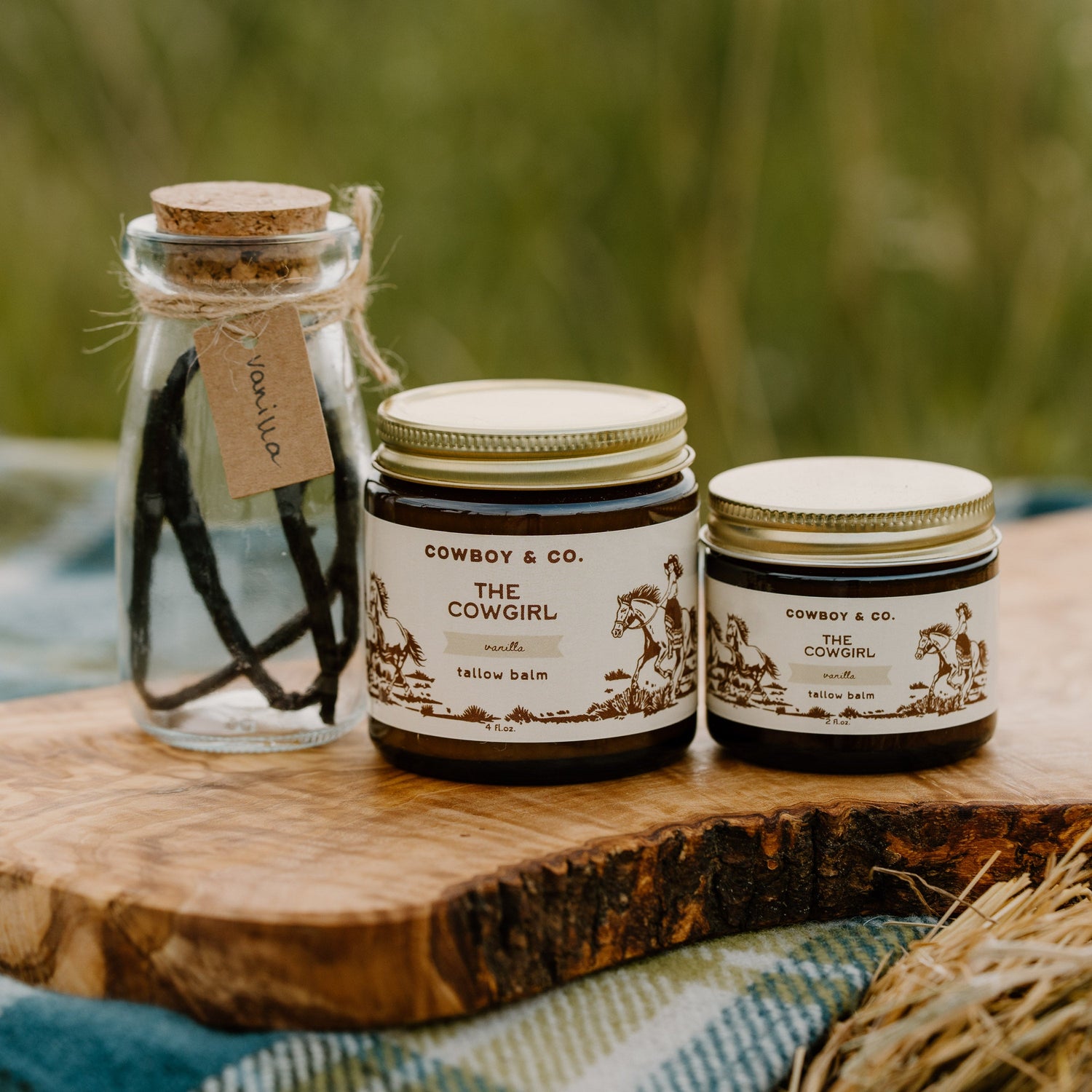 The Cowgirl - Vanilla Infused Organic Tallow Balm Moisturizer - My American Goods