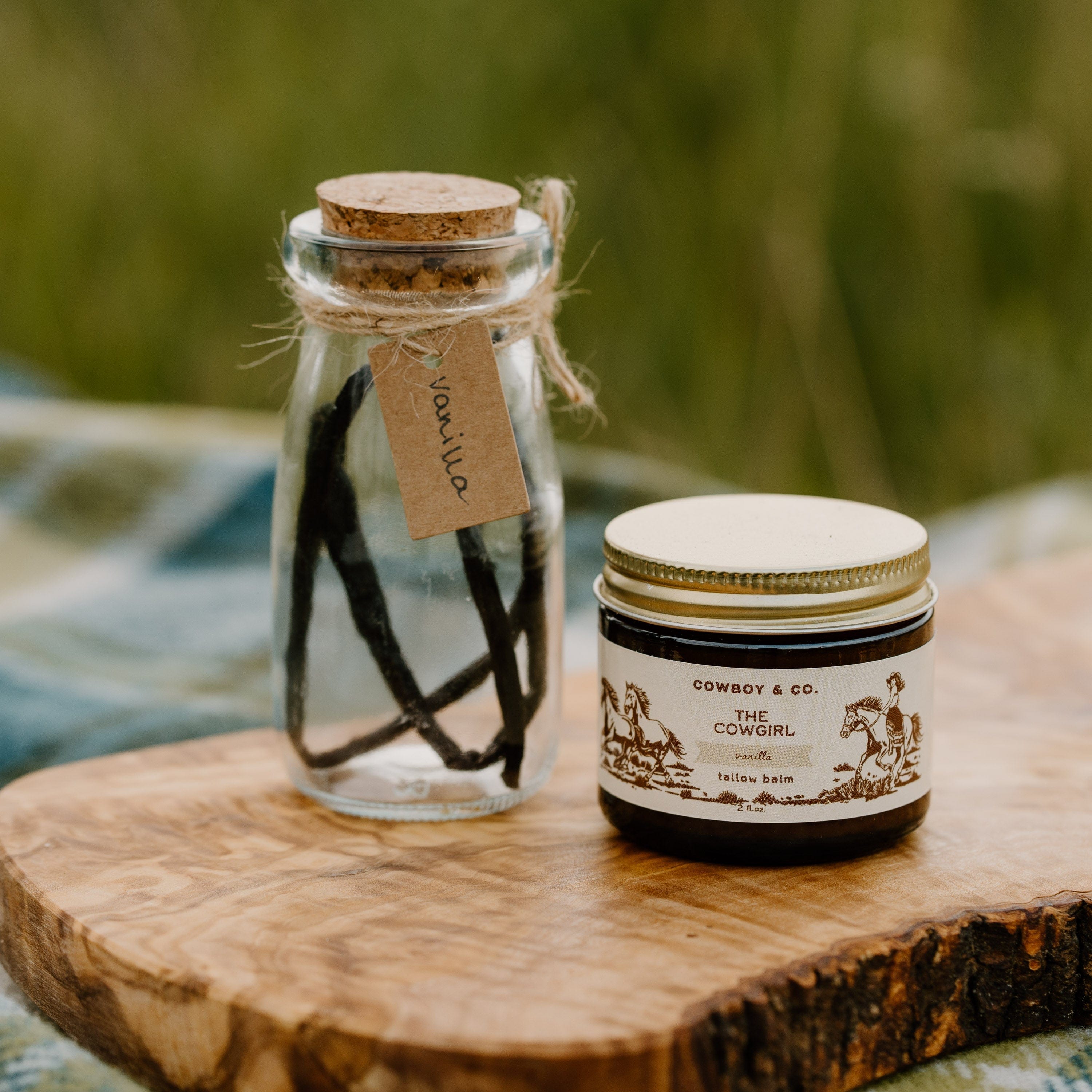 The Cowgirl - Vanilla Infused Organic Tallow Balm Moisturizer - My American Goods