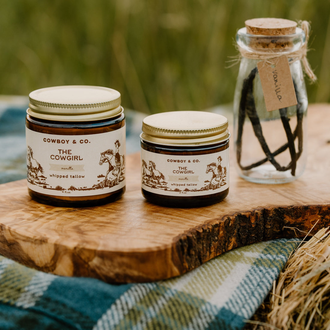 The Cowgirl - Vanilla Infused Organic Whipped Tallow Moisturizer - My American Goods