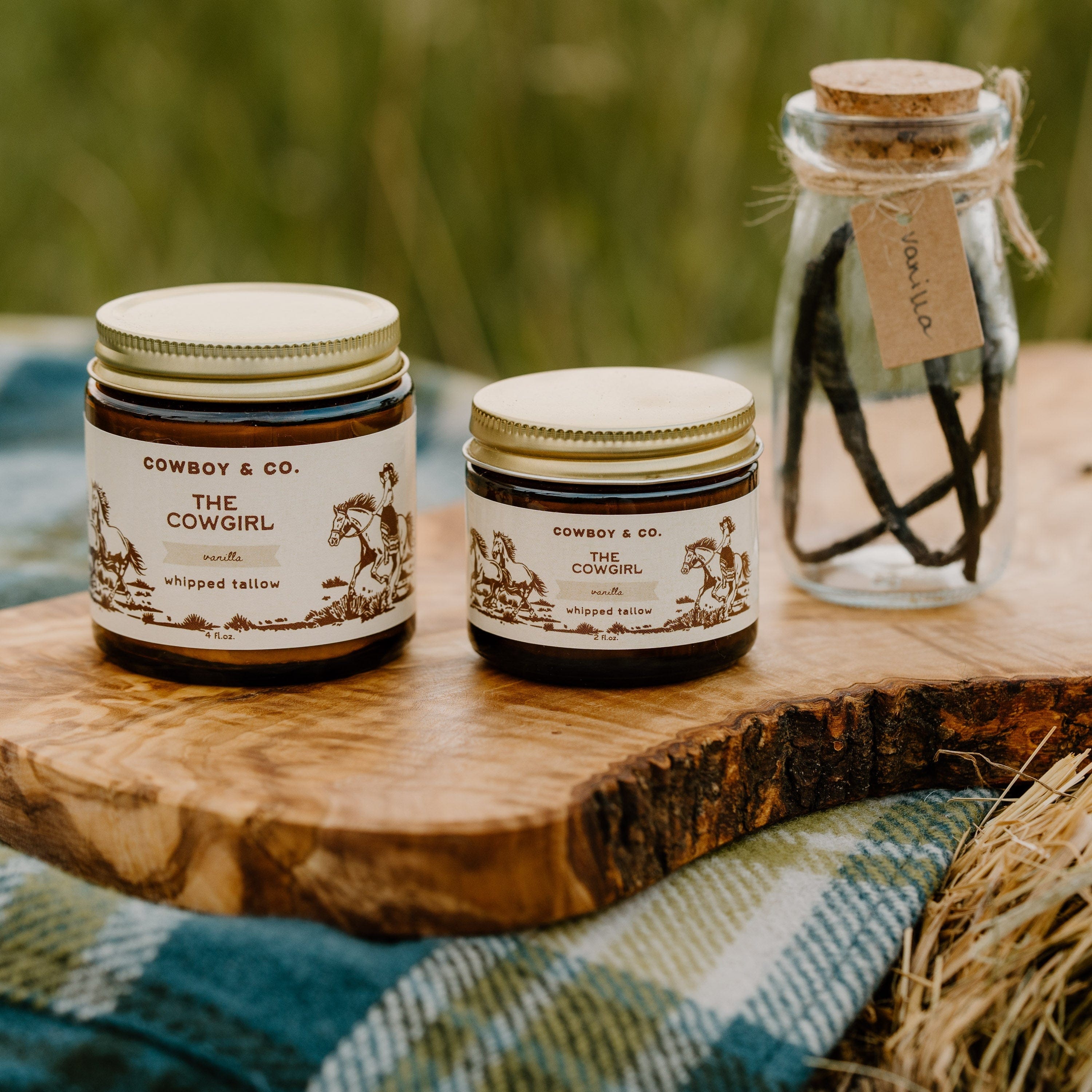 The Cowgirl - Vanilla Infused Organic Whipped Tallow Moisturizer - My American Goods
