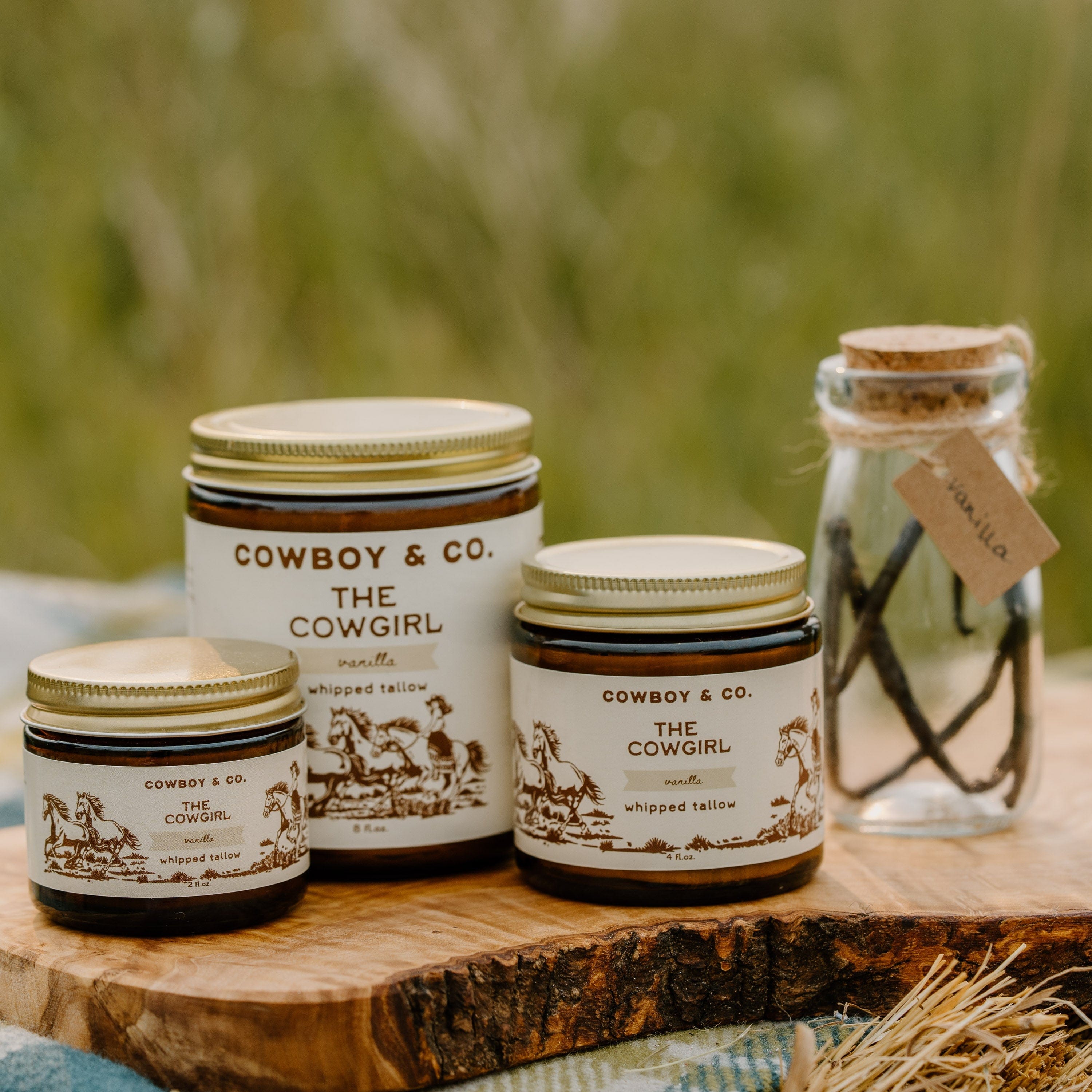 The Cowgirl - Vanilla Infused Organic Whipped Tallow Moisturizer - My American Goods