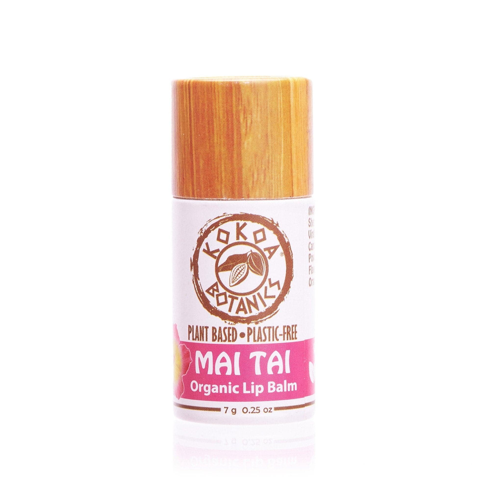 KOKOA BOTANICS Lip Balms & Treatments MAI TAI - Organic Vegan Lip Balm - Plastic Free