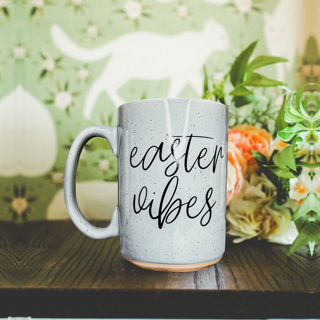 Gia Roma Coffee Mug, Easter Vibes Mug | Spring Coffee Mug 16oz
