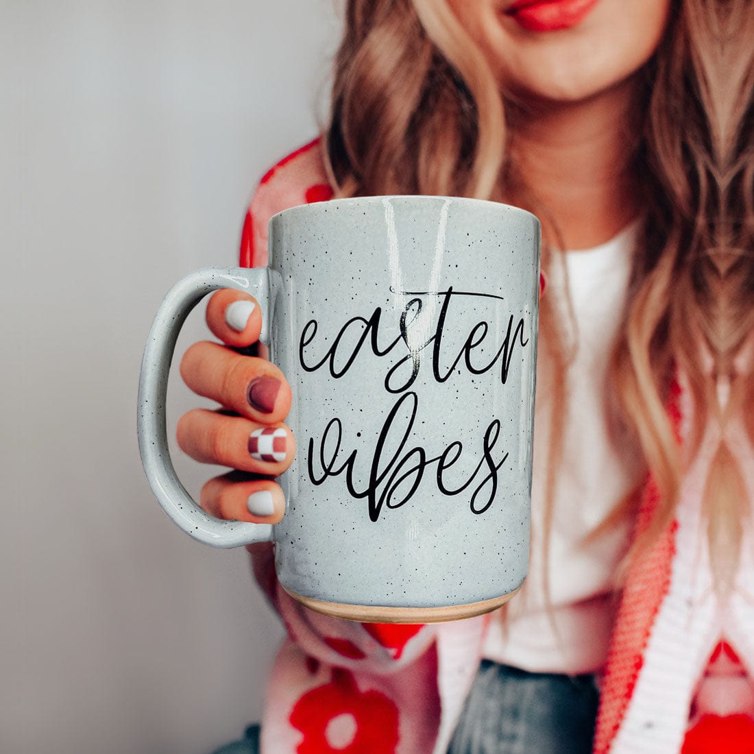 Gia Roma Coffee Mug, Easter Vibes Mug | Spring Coffee Mug 16oz