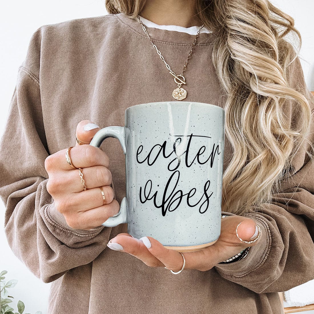 Gia Roma Coffee Mug, Easter Vibes Mug | Spring Coffee Mug 16oz