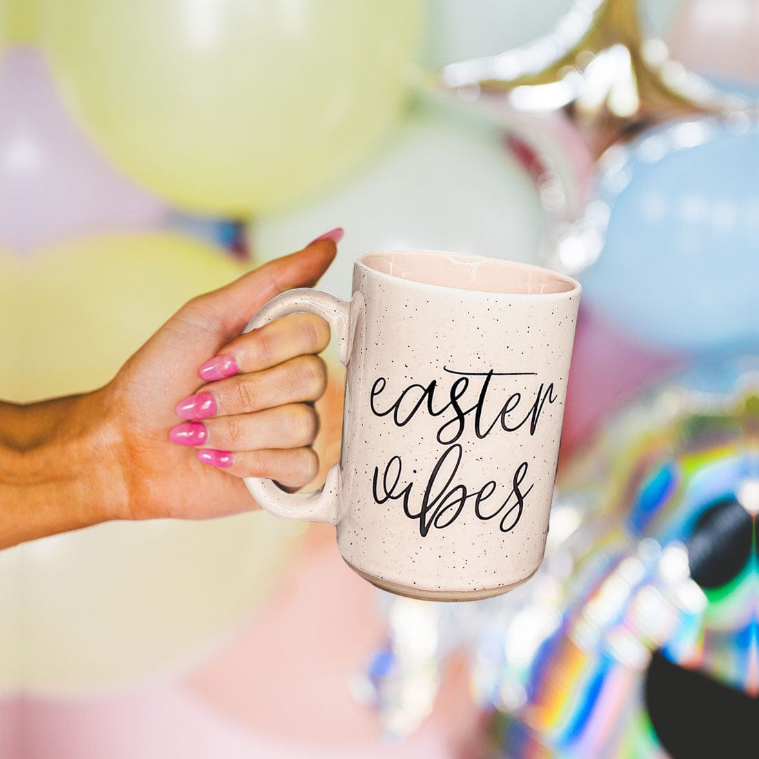 Gia Roma Coffee Mug, Easter Vibes Mug | Spring Coffee Mug 16oz