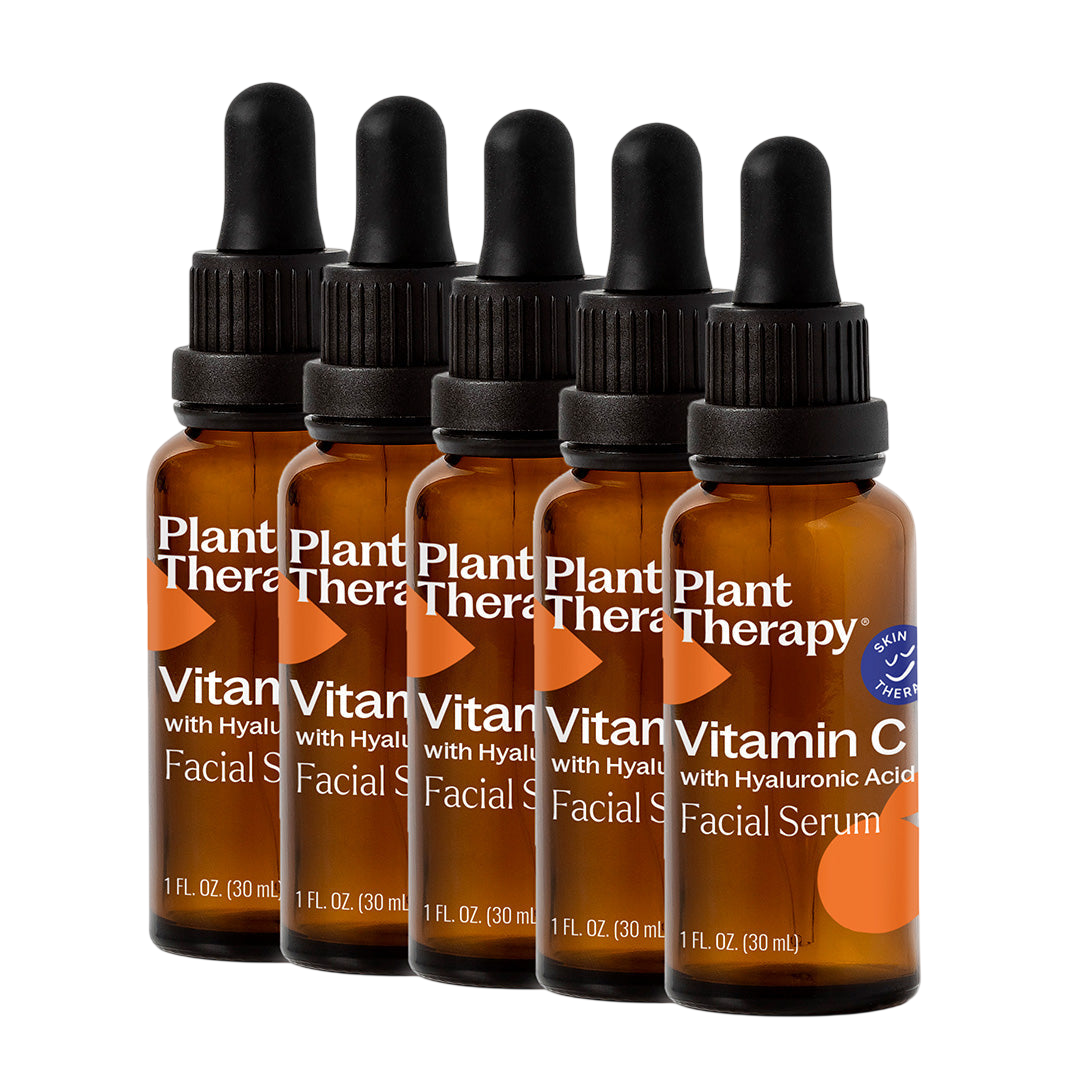 Vitamin C with Hyaluronic Acid Facial Serum 5-Pack