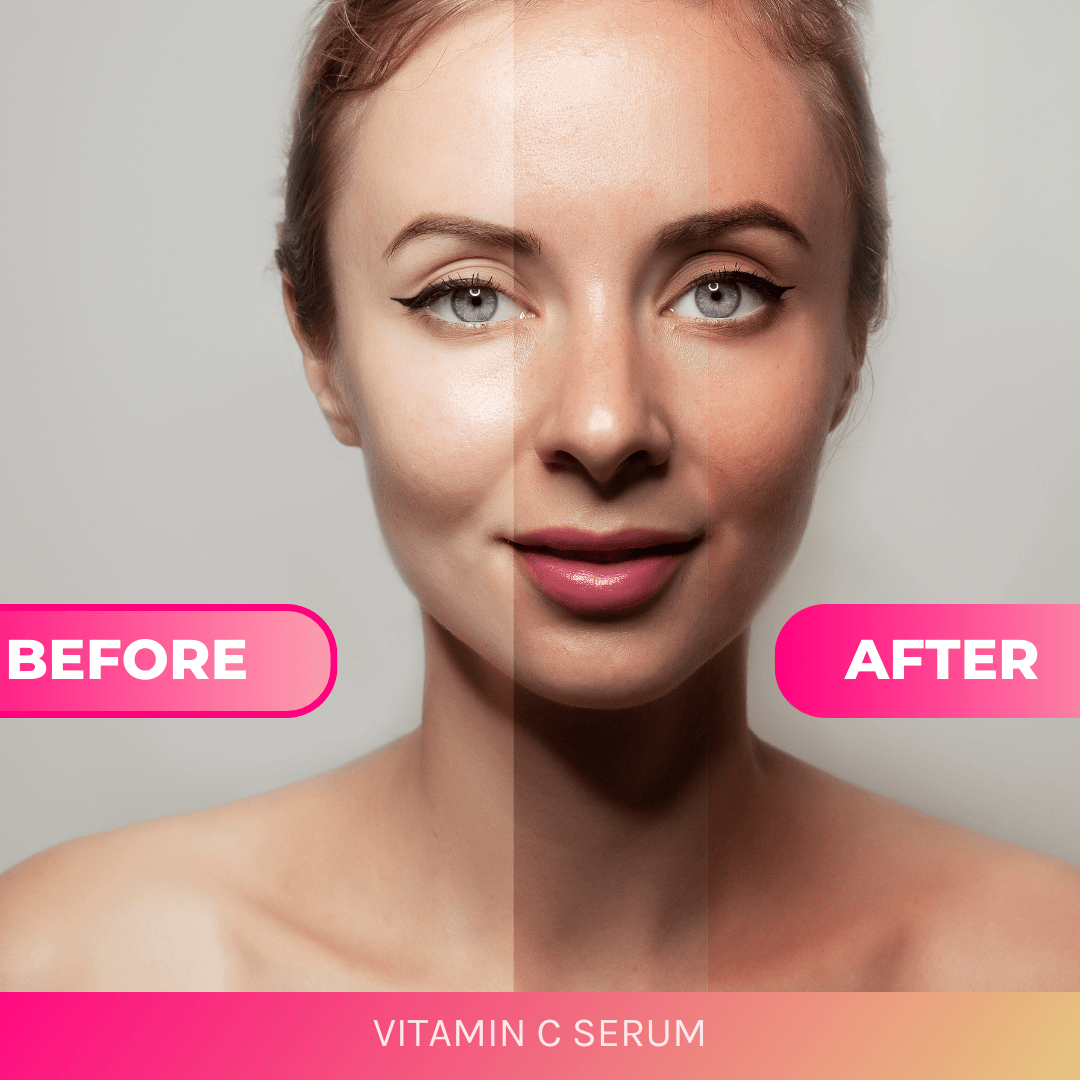 Vitamin C Self-Tanning Face Serum - My American Goods