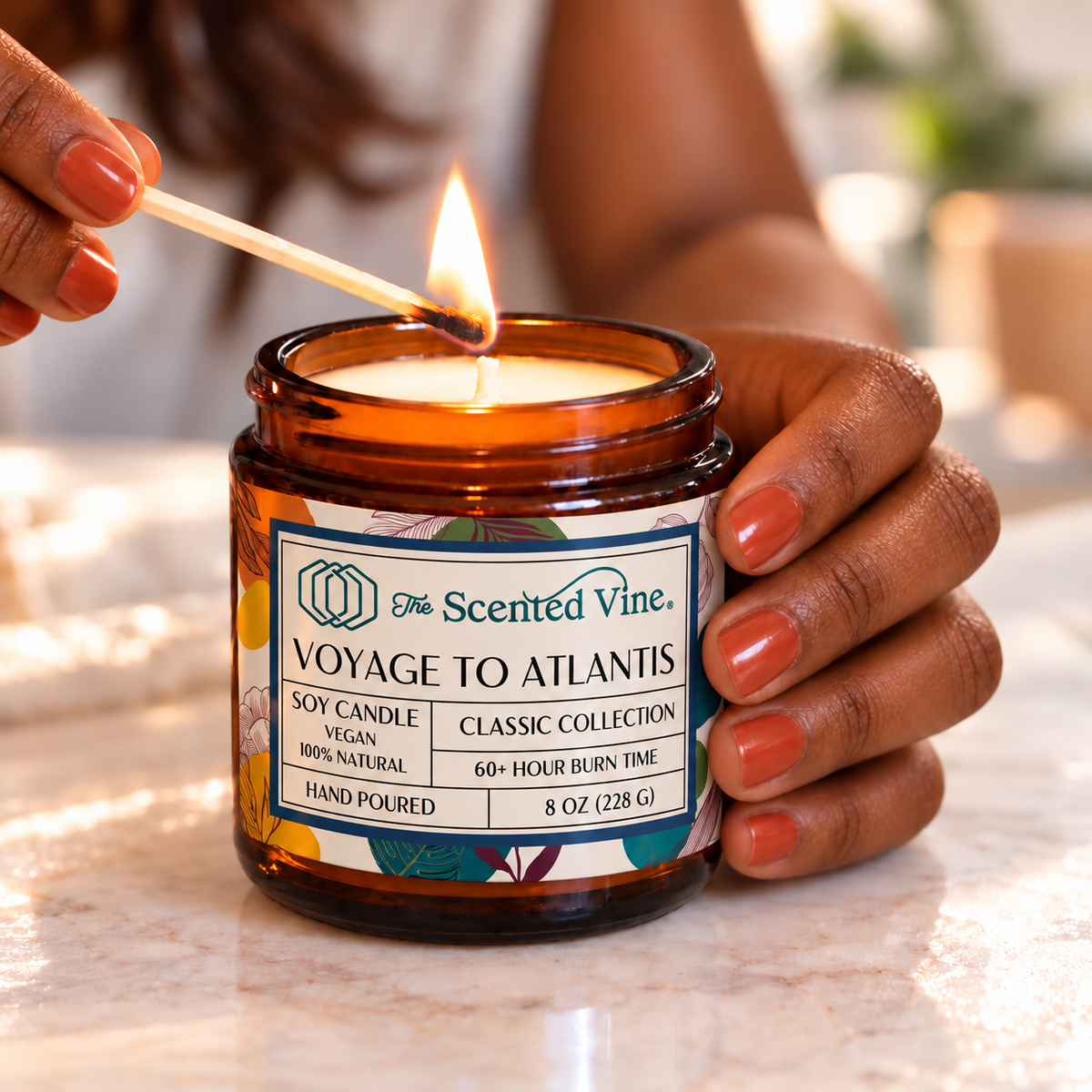 Voyage to Atlantis Soy Candle