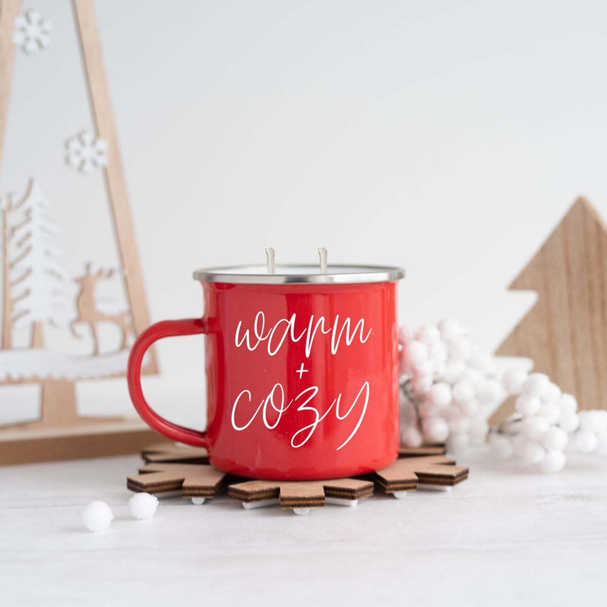 16oz Holiday Candle Mug - My American Goods