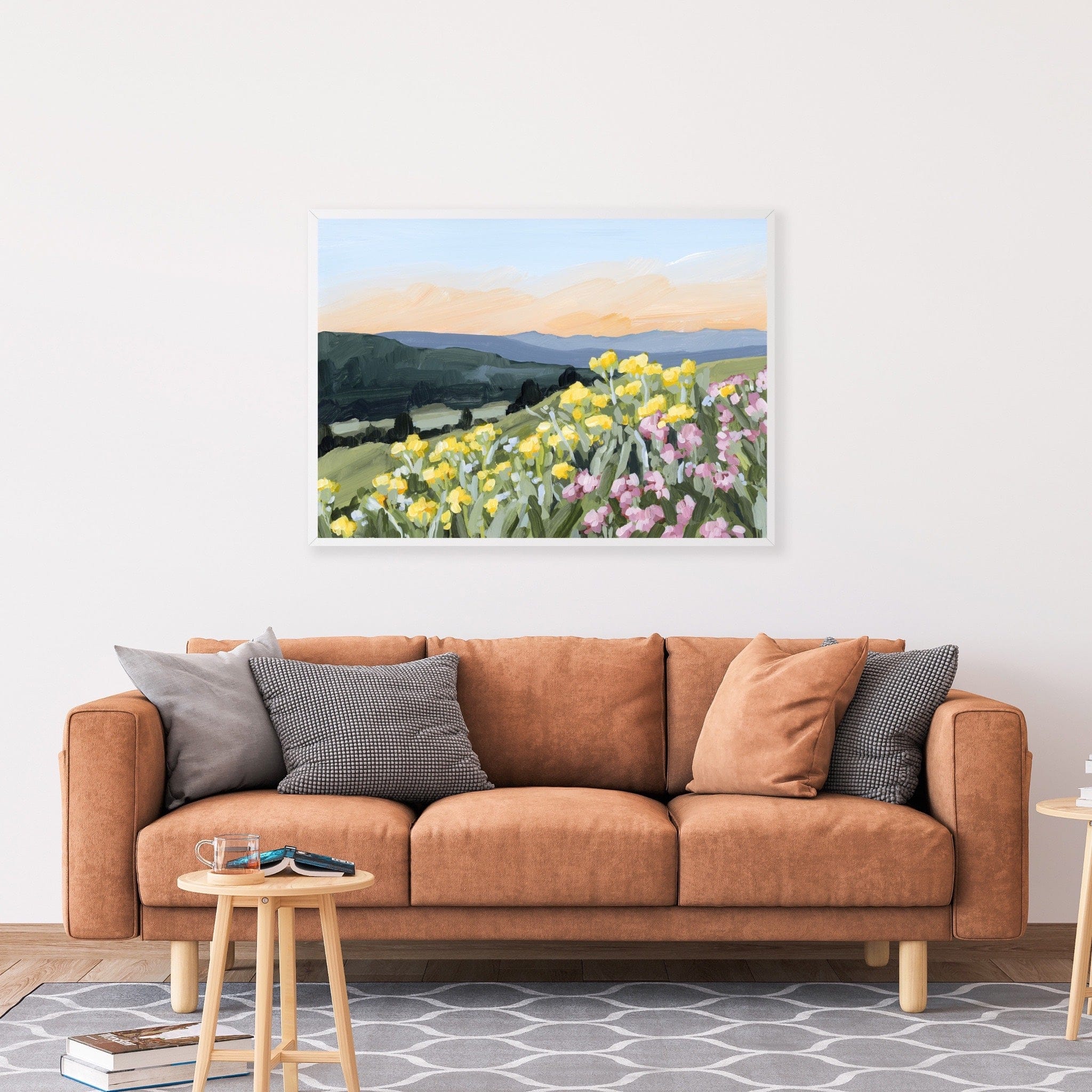 Katie Garrison Art Print "Wasatch Wildflowers" Art Print