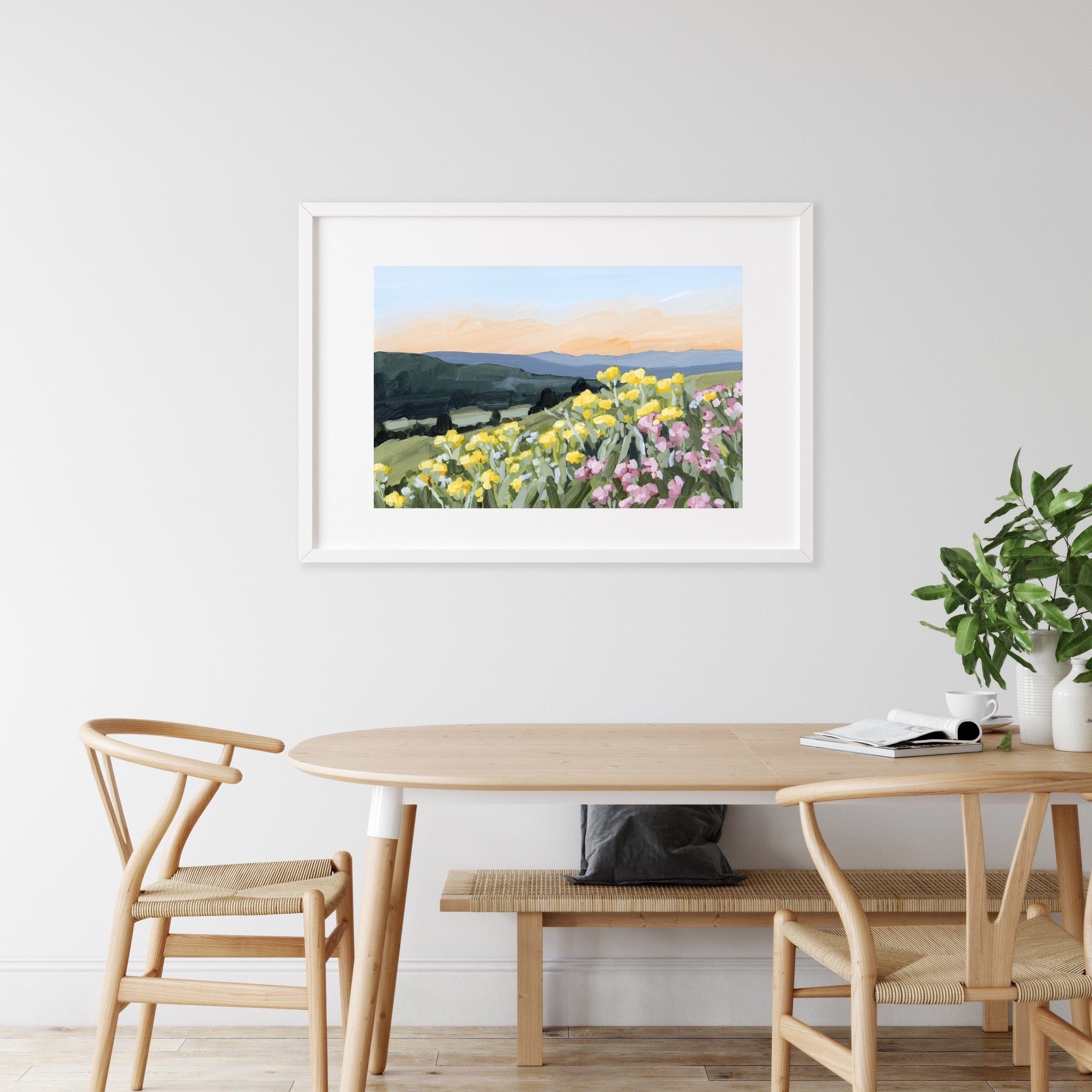 Katie Garrison Art Print "Wasatch Wildflowers" Art Print