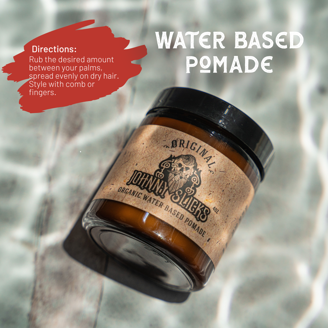 Organic Water Based Pomade - My American Goods