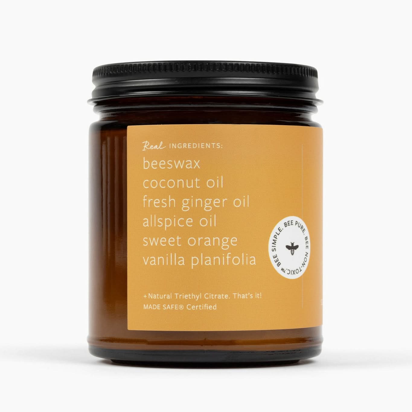 Ginger Chai Jar Candle - My American Goods