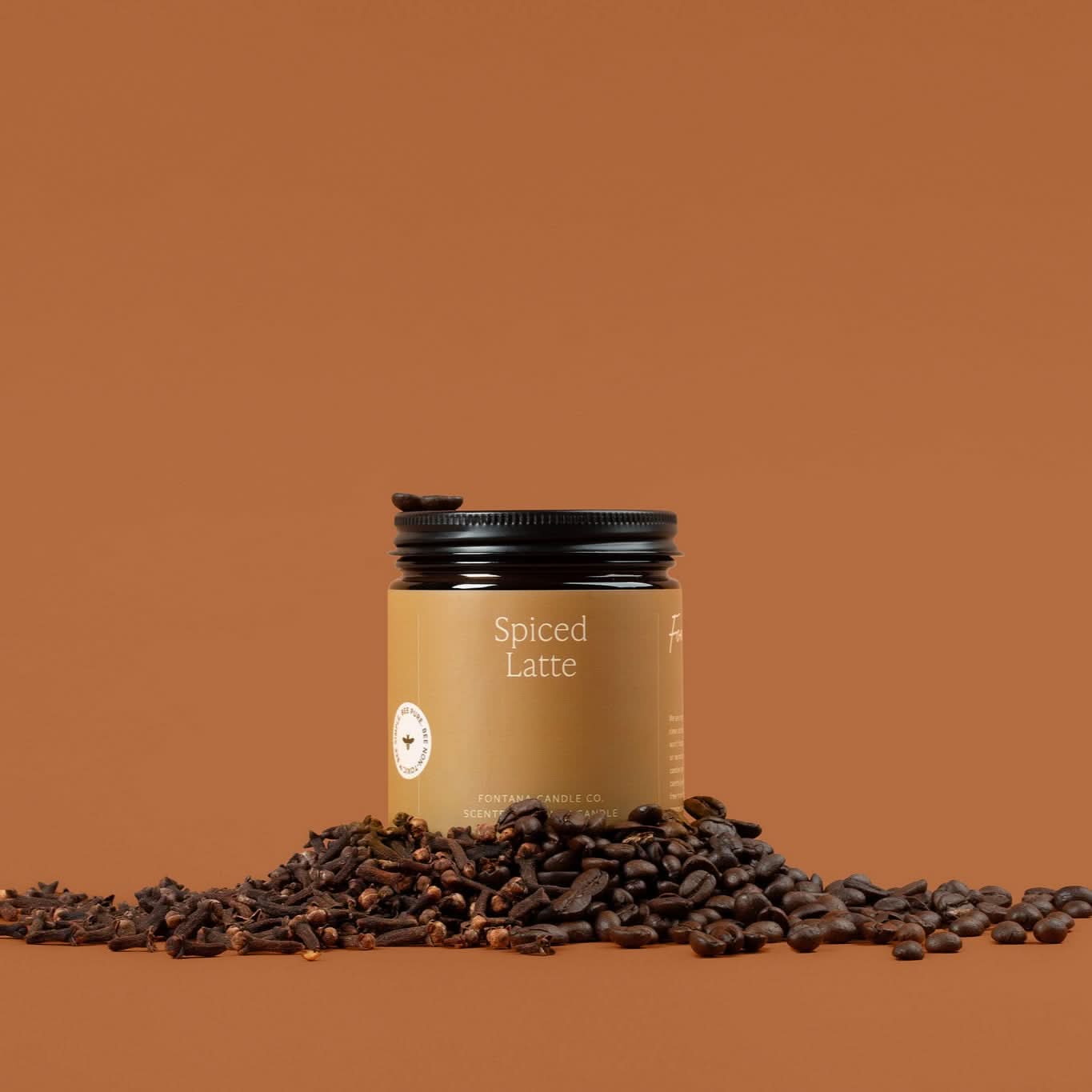 Spiced Latte Jar Candle - My American Goods