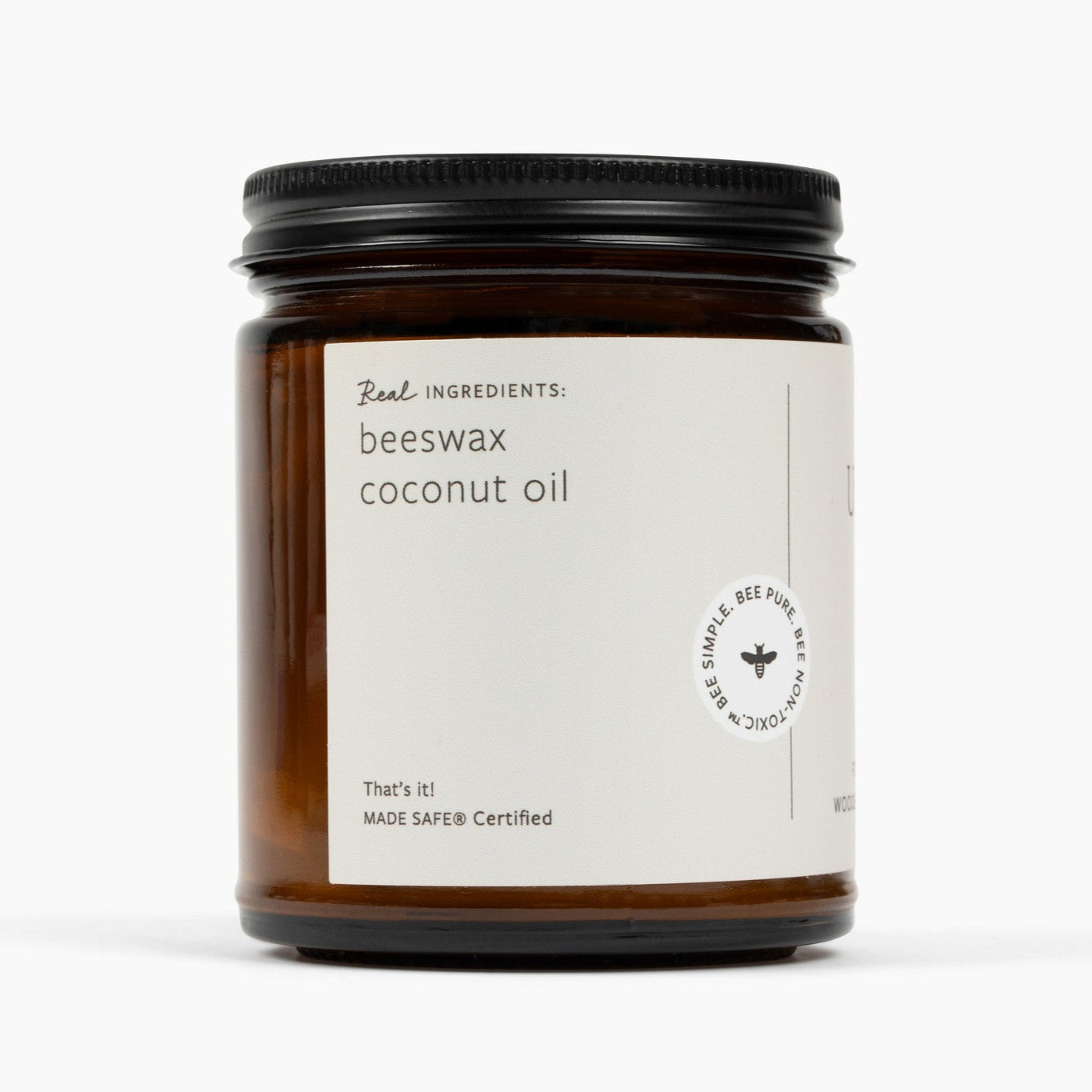 Pure Unscented Jar Candle - My American Goods