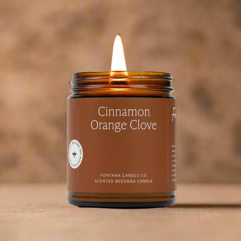 Fontana Candle Co Candles Jar Candle Cinnamon Orange Clove Jar Candle