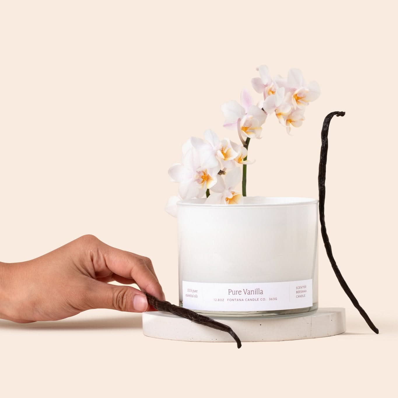 Fontana Candle Co Candles Pure Vanilla 3-Wick Candle