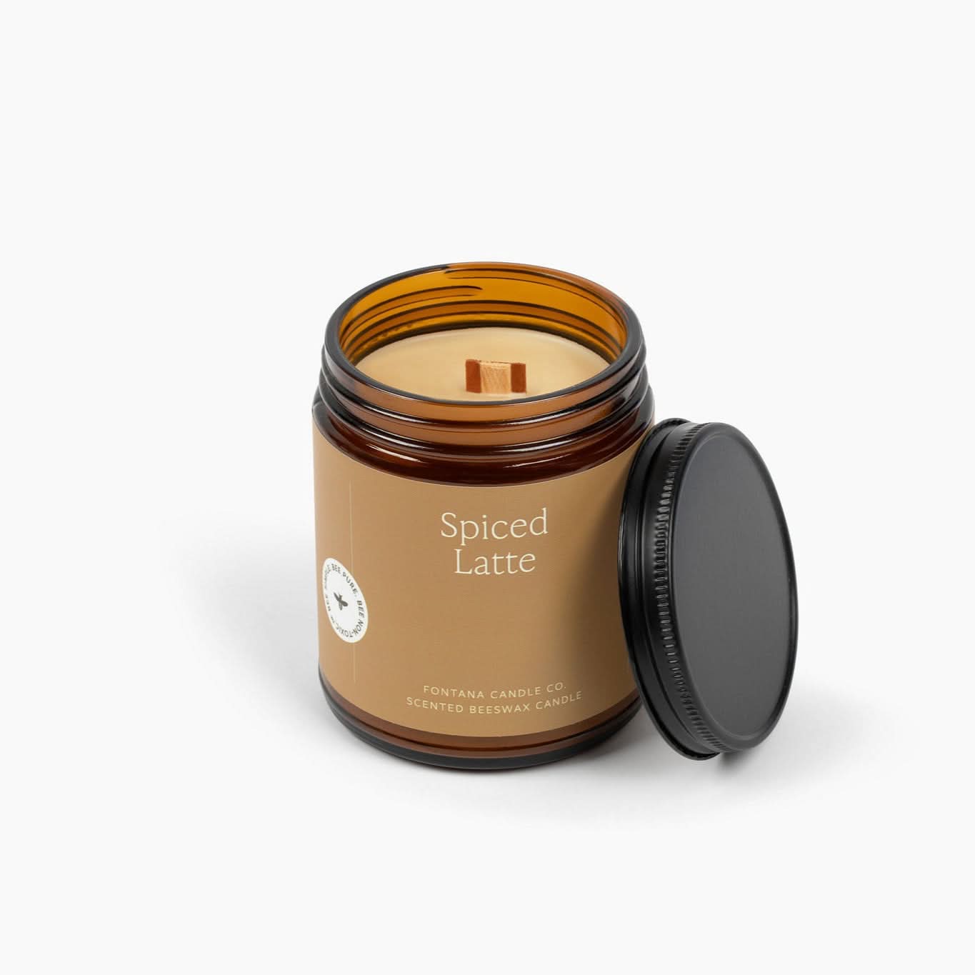 Fontana Candle Co Candles Jar Candle Spiced Latte Jar Candle