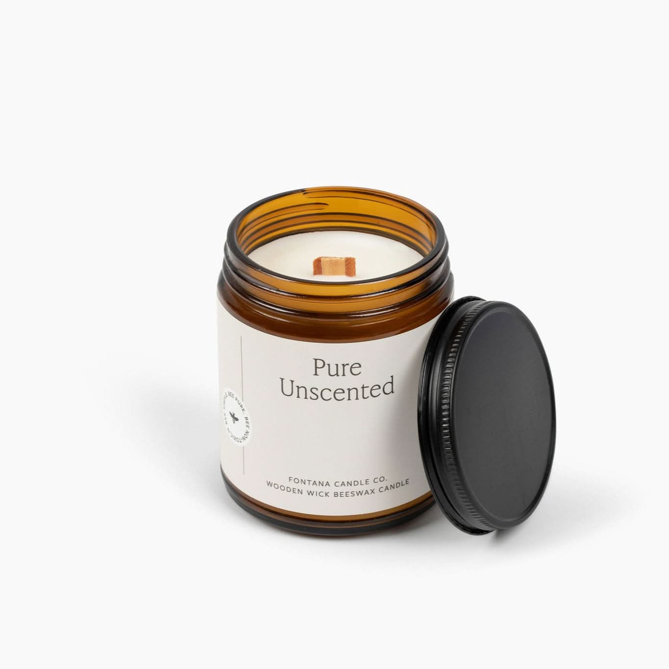 Pure Unscented Jar Candle - My American Goods