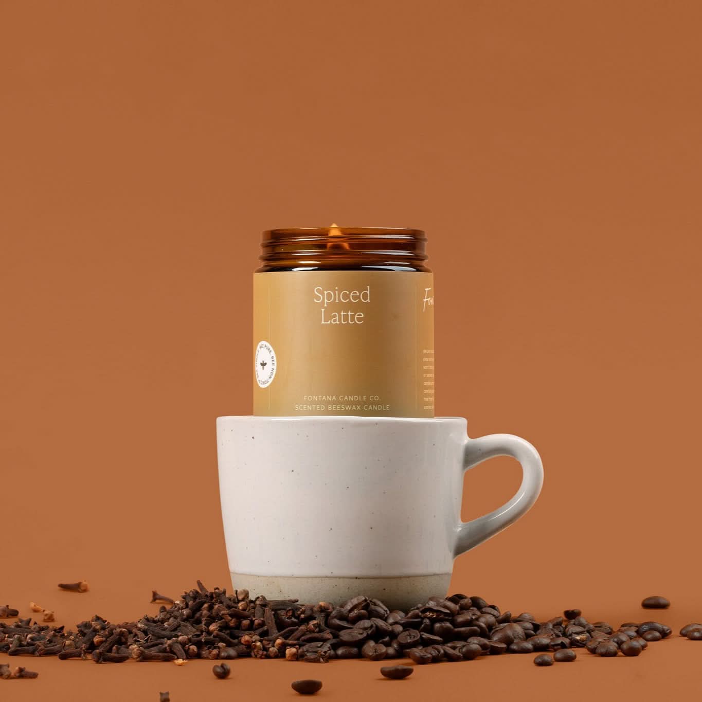 Spiced Latte Jar Candle - My American Goods