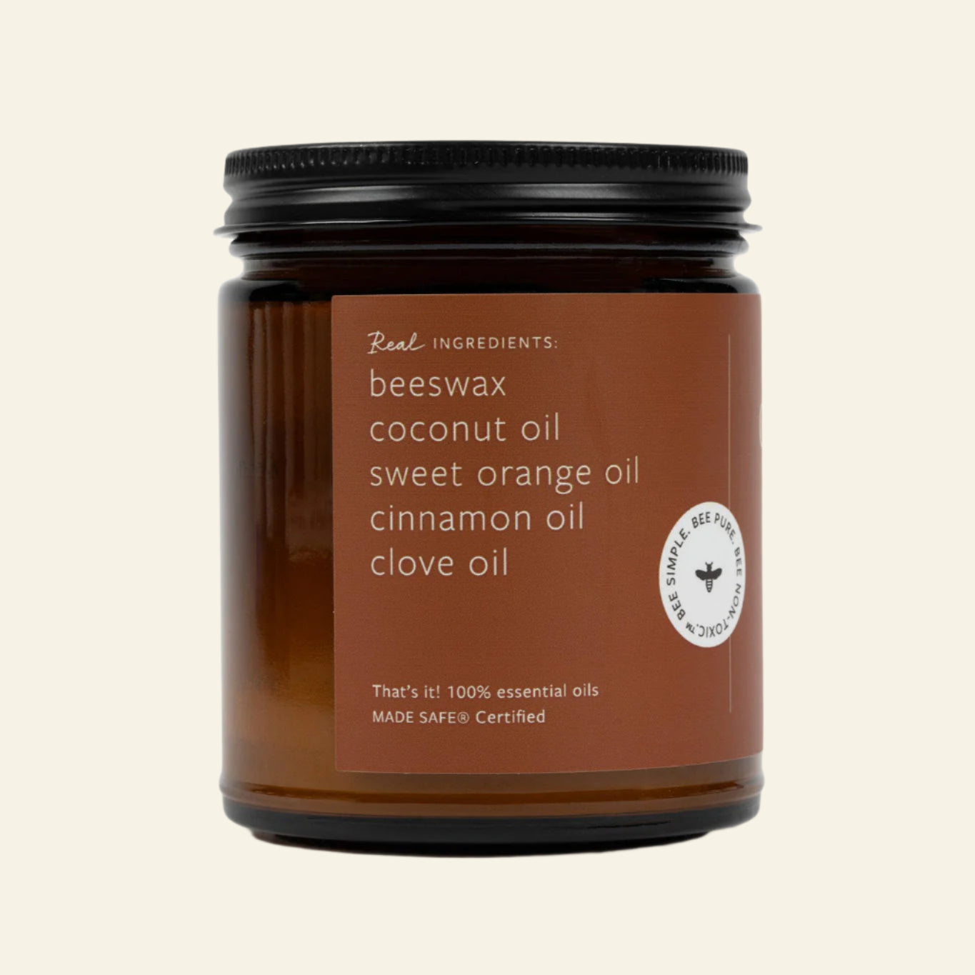 Cinnamon Orange Clove Jar Candle - My American Goods