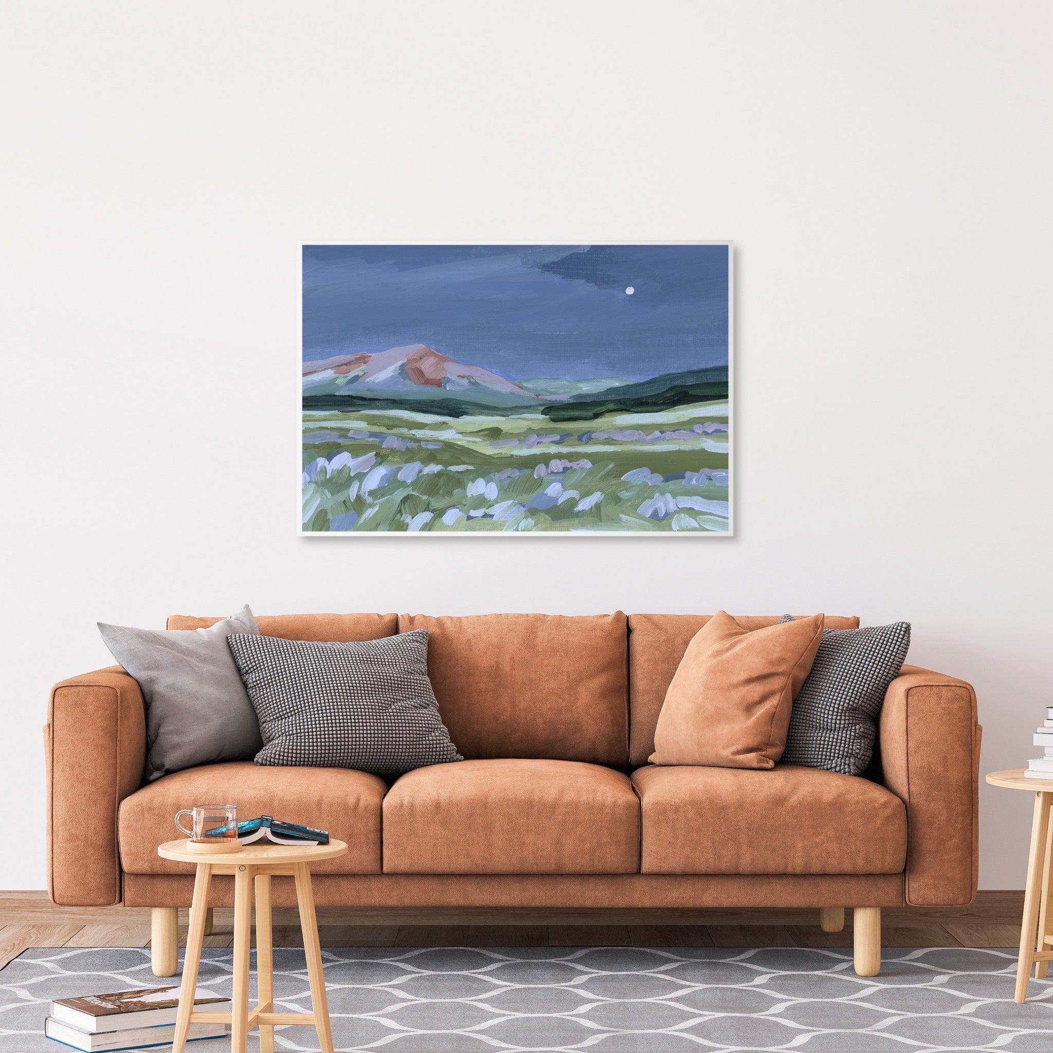 Katie Garrison Art Print "When the Moon Shines II" Art Print