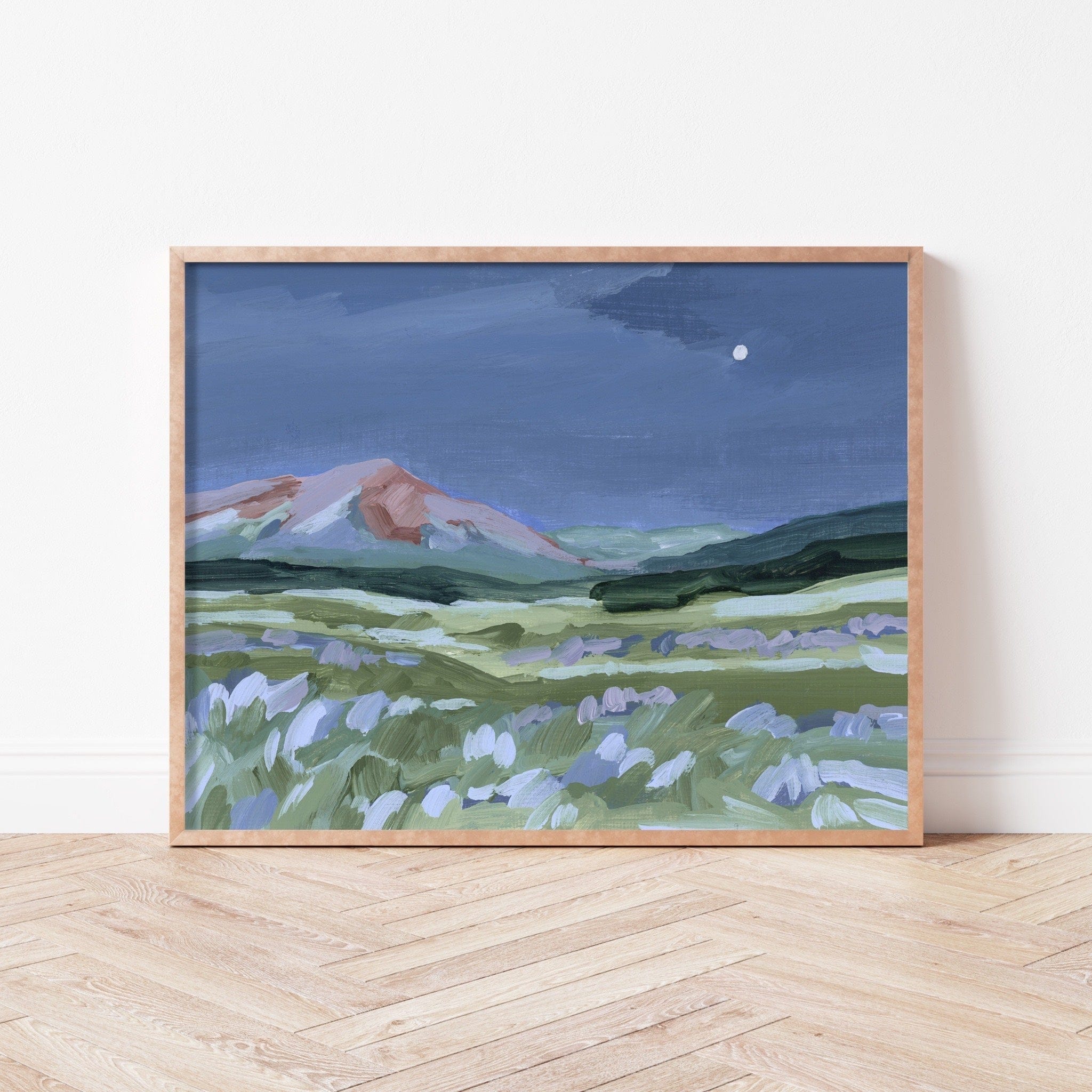 Katie Garrison Art Print "When the Moon Shines II" Art Print