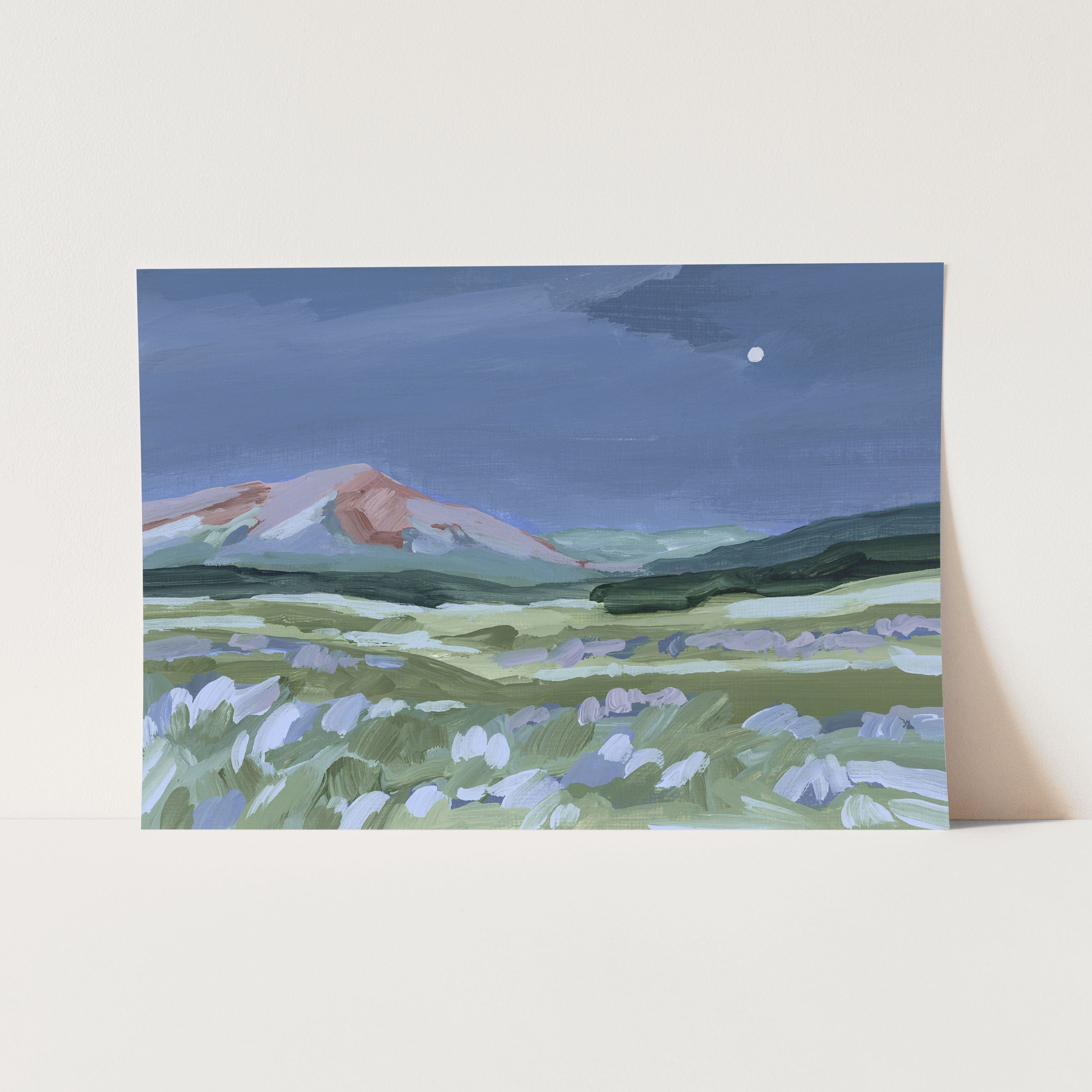 "When the Moon Shines II" Art Print