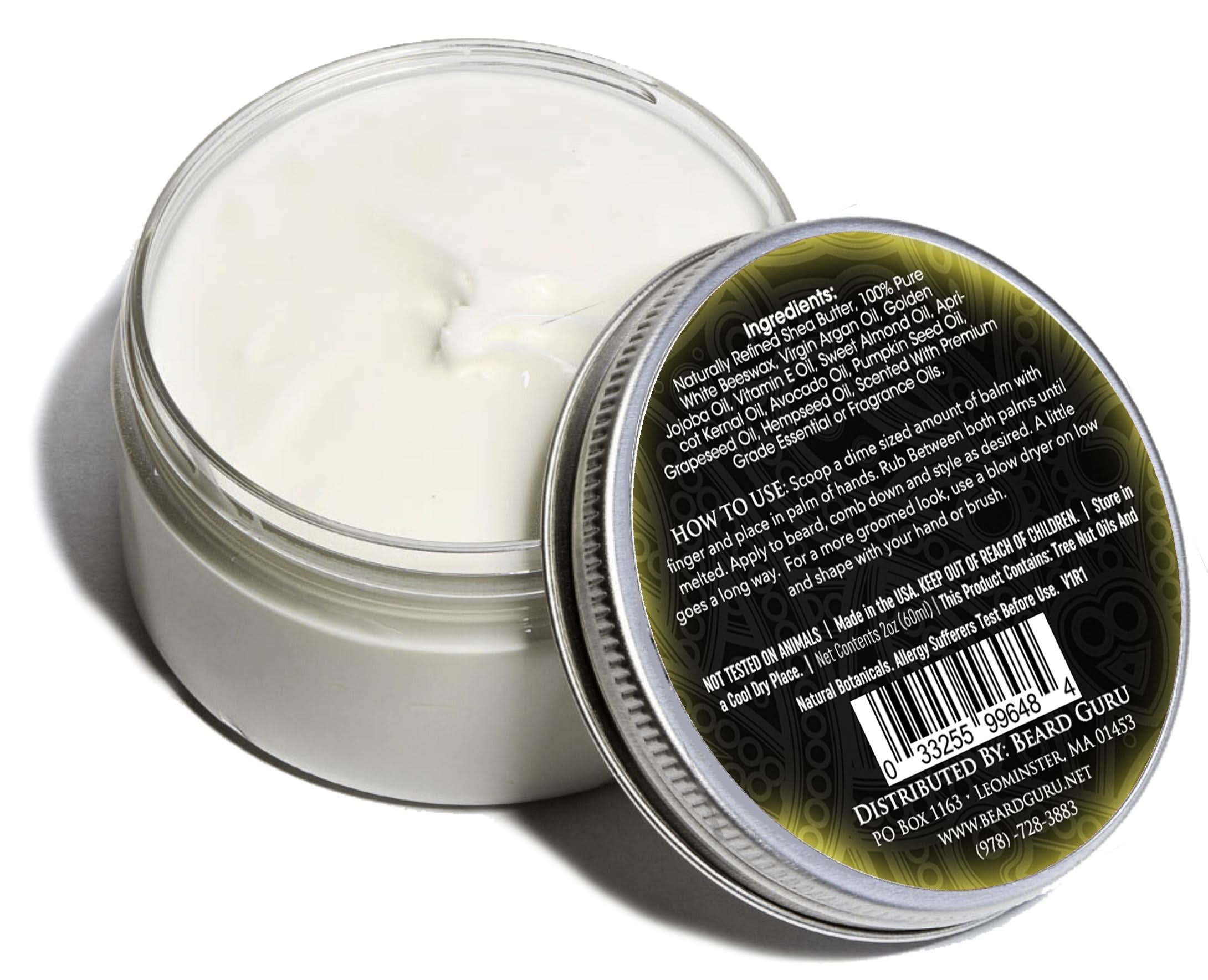 BeardGuru Beard Balm BreadGuru Smooth Whiskey Beard Balm