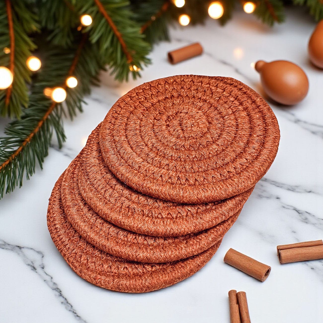 Fall Fabric Coasters