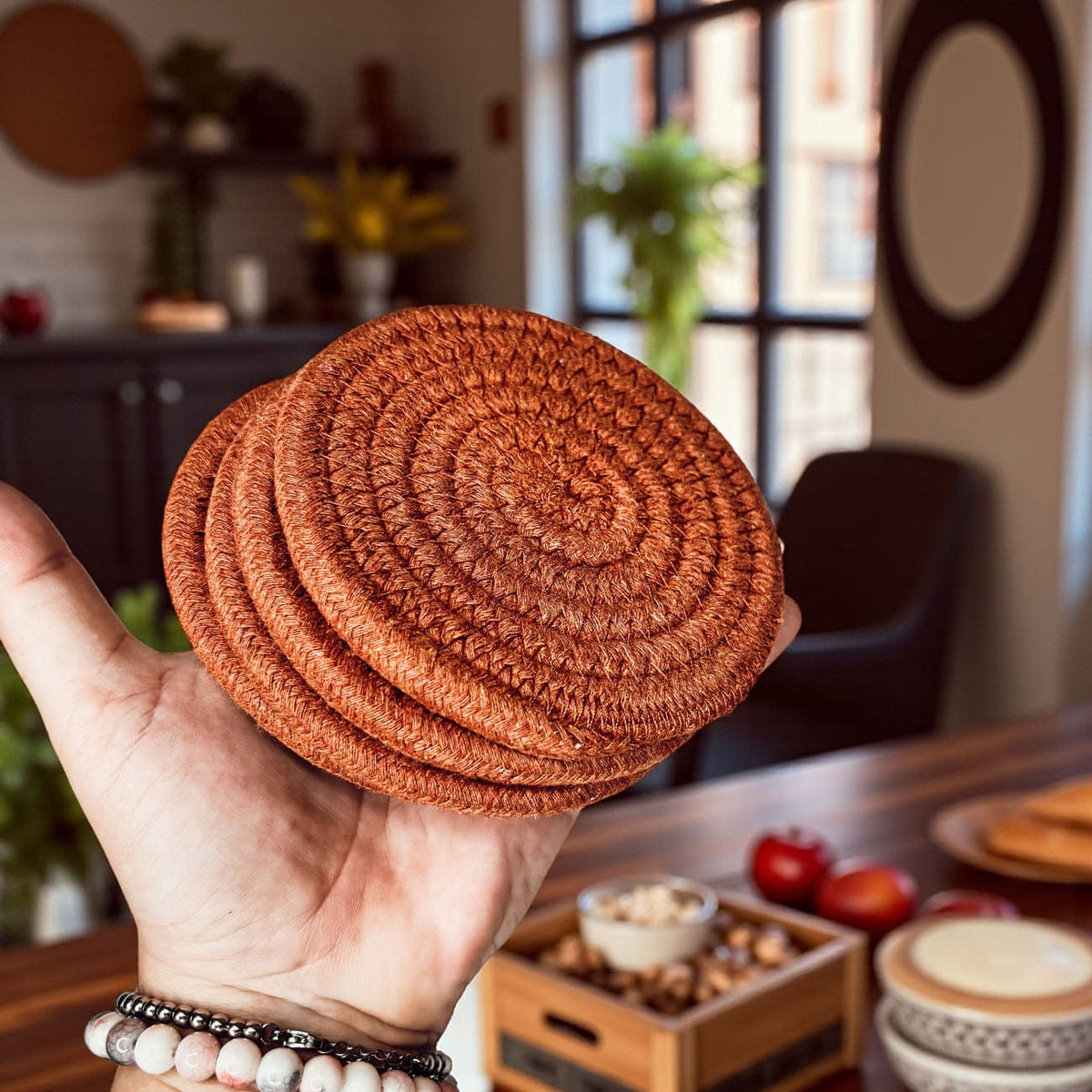 Gia Roma Coaster Fall Fabric Coasters