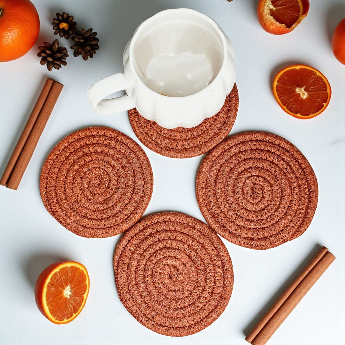 Gia Roma Coaster Fall Fabric Coasters