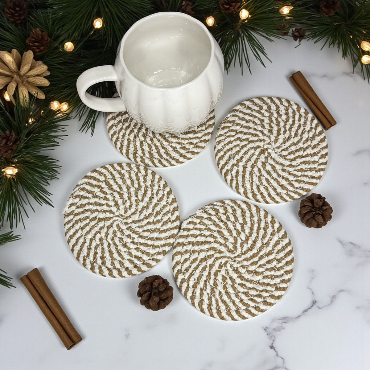 Gia Roma Coaster Fall Fabric Coasters