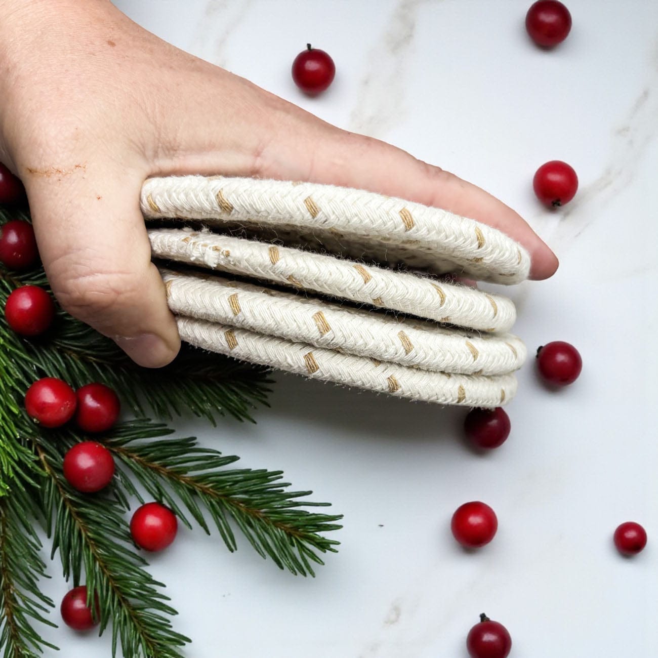 Fall Fabric Coasters