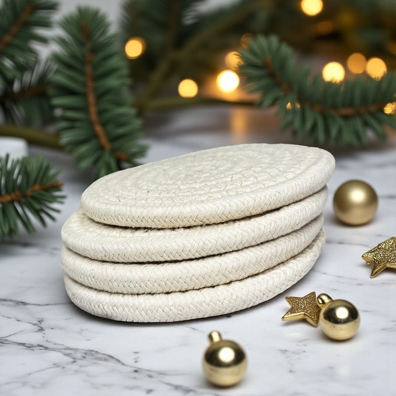 Fall Fabric Coasters