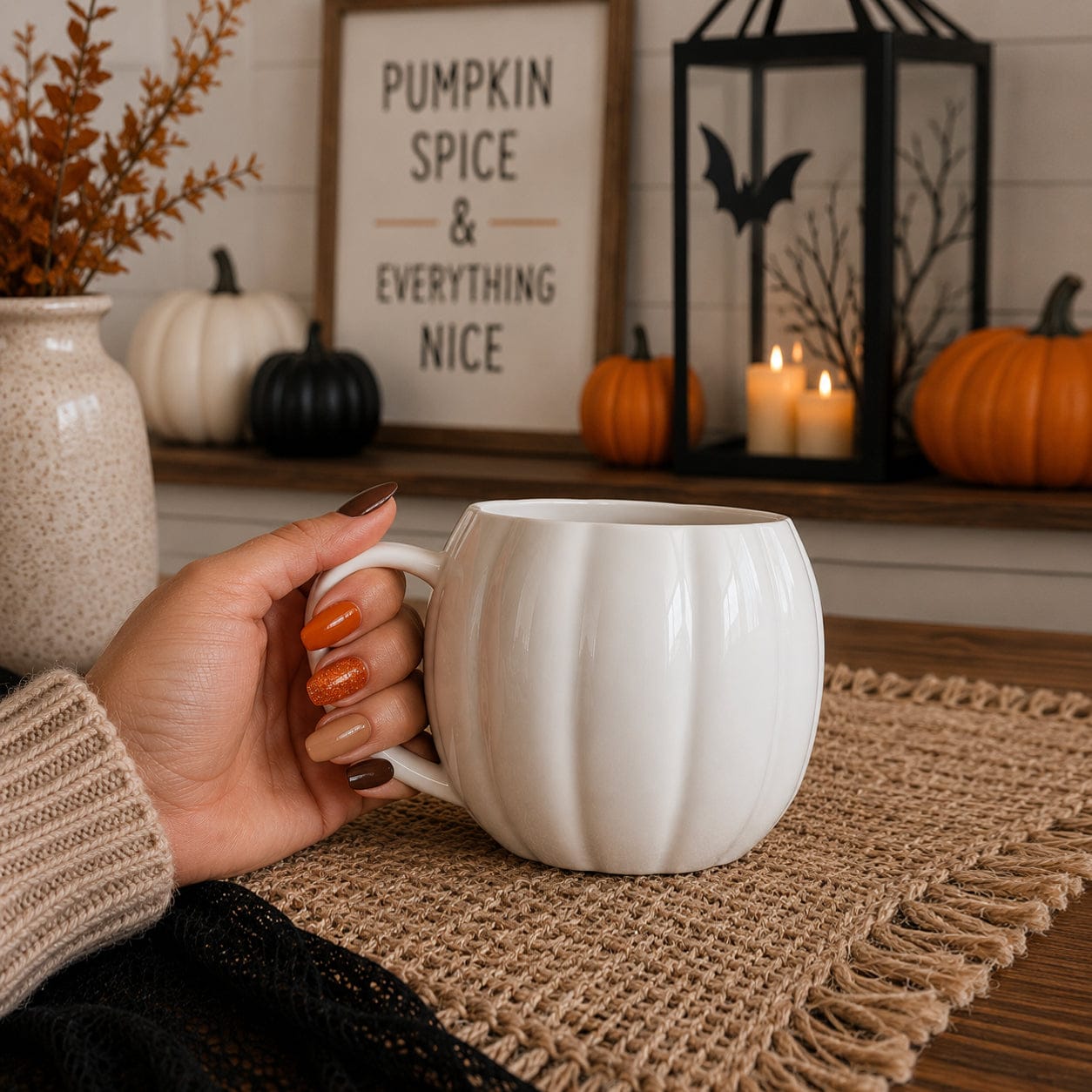 Gia Roma Coffee Mug Pumpkin Mug
