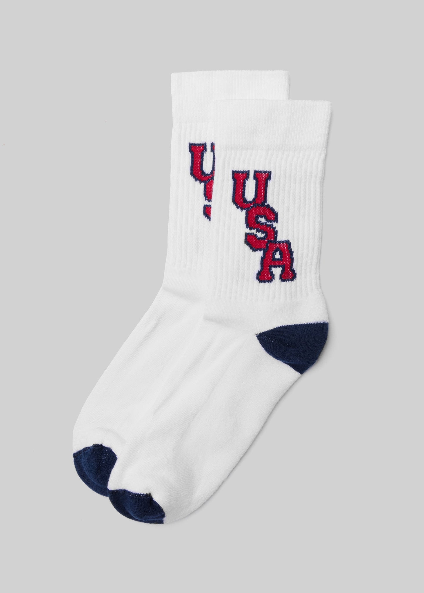 American Trench Socks white / universal fit 1968 USA Crew