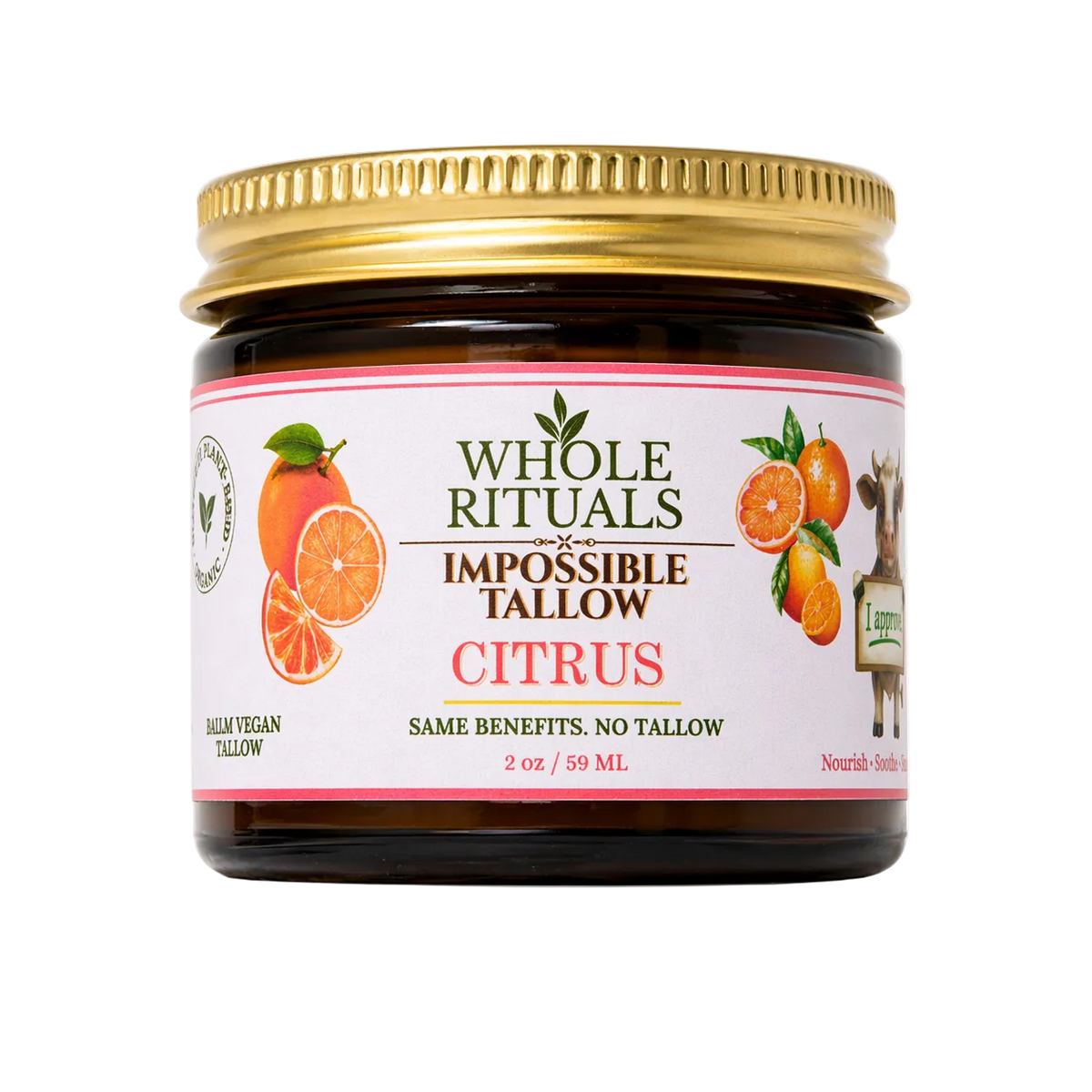 Citrus Vegan Tallow Alternative Moisturizing Balm