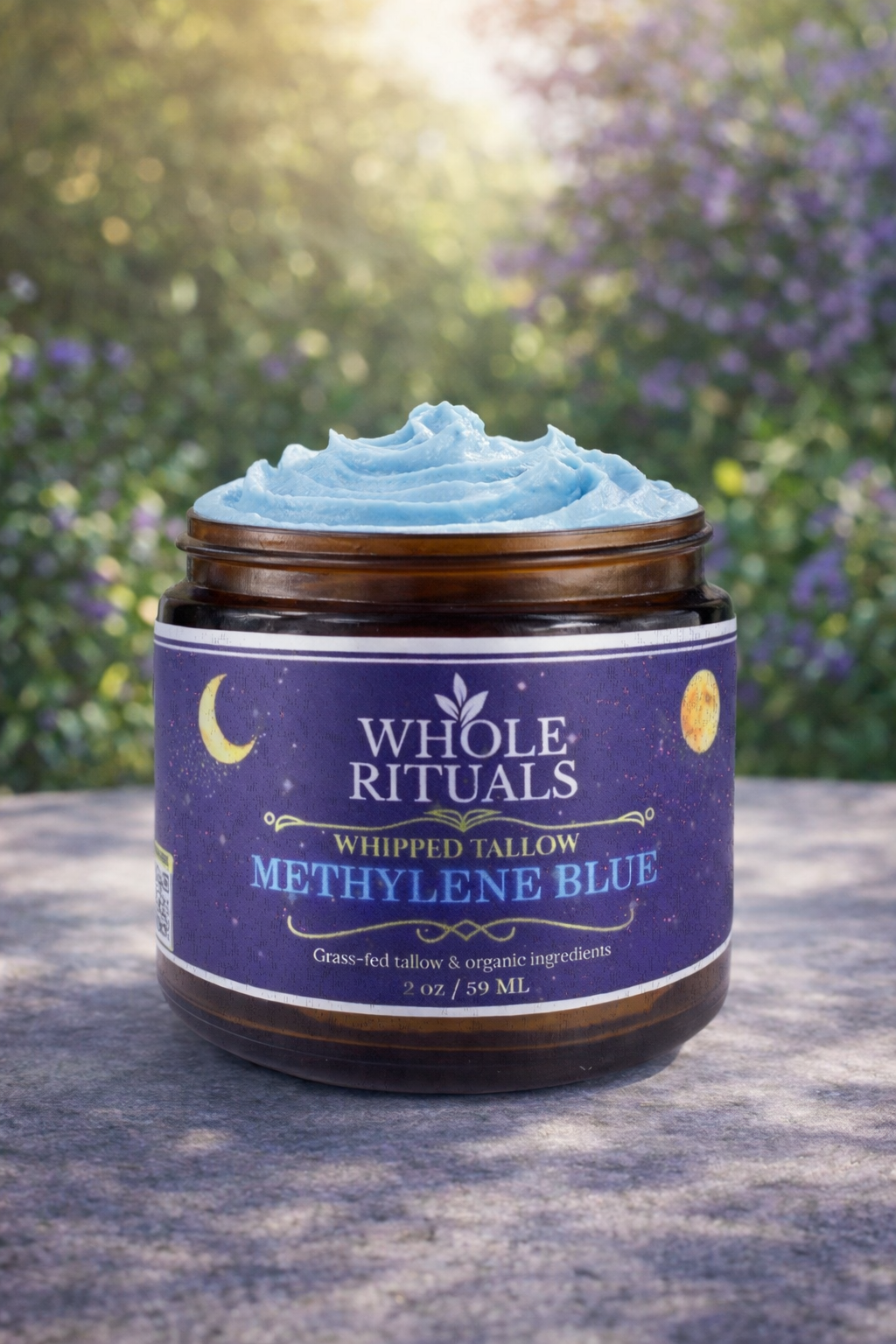 Methylene Blue Infused Tallow Balm - Whipped