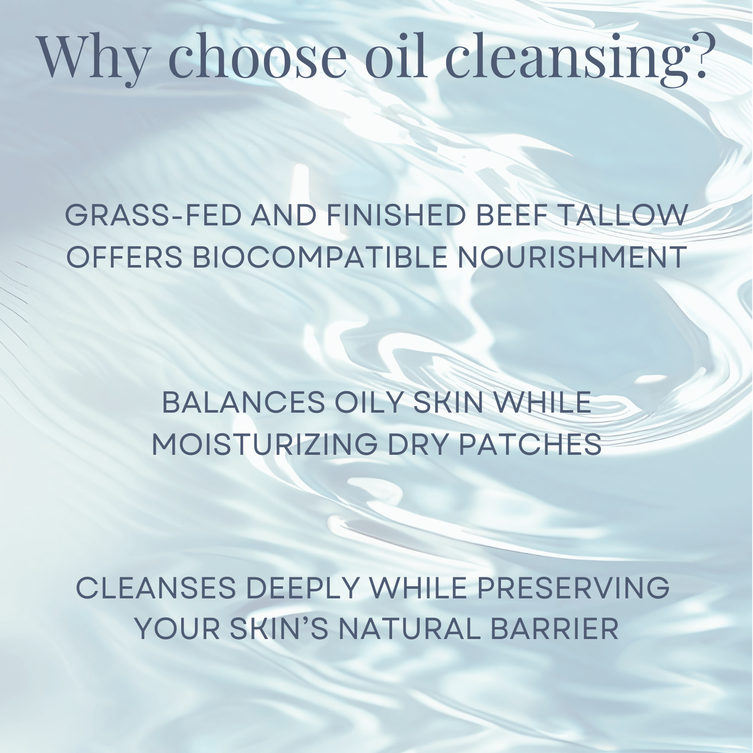 Tallow-Based Oil Cleanser - My American Goods