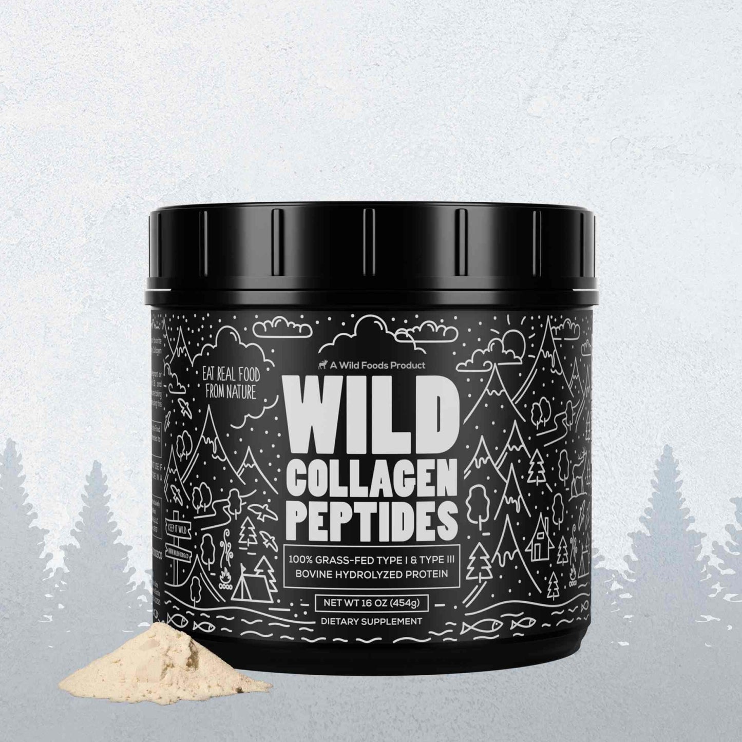 Grass-Fed Collagen Peptides, 41 servings – Skin, Hair & Joint Support Collagen - My American Goods