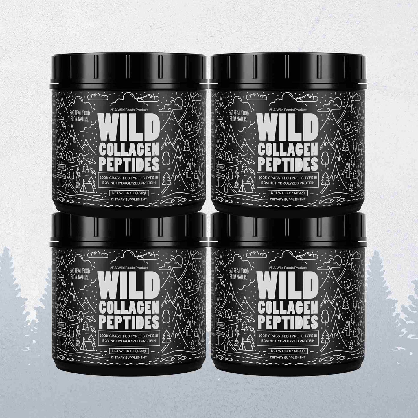 Grass-Fed Collagen Peptides, 41 servings – Skin, Hair & Joint Support Collagen - My American Goods