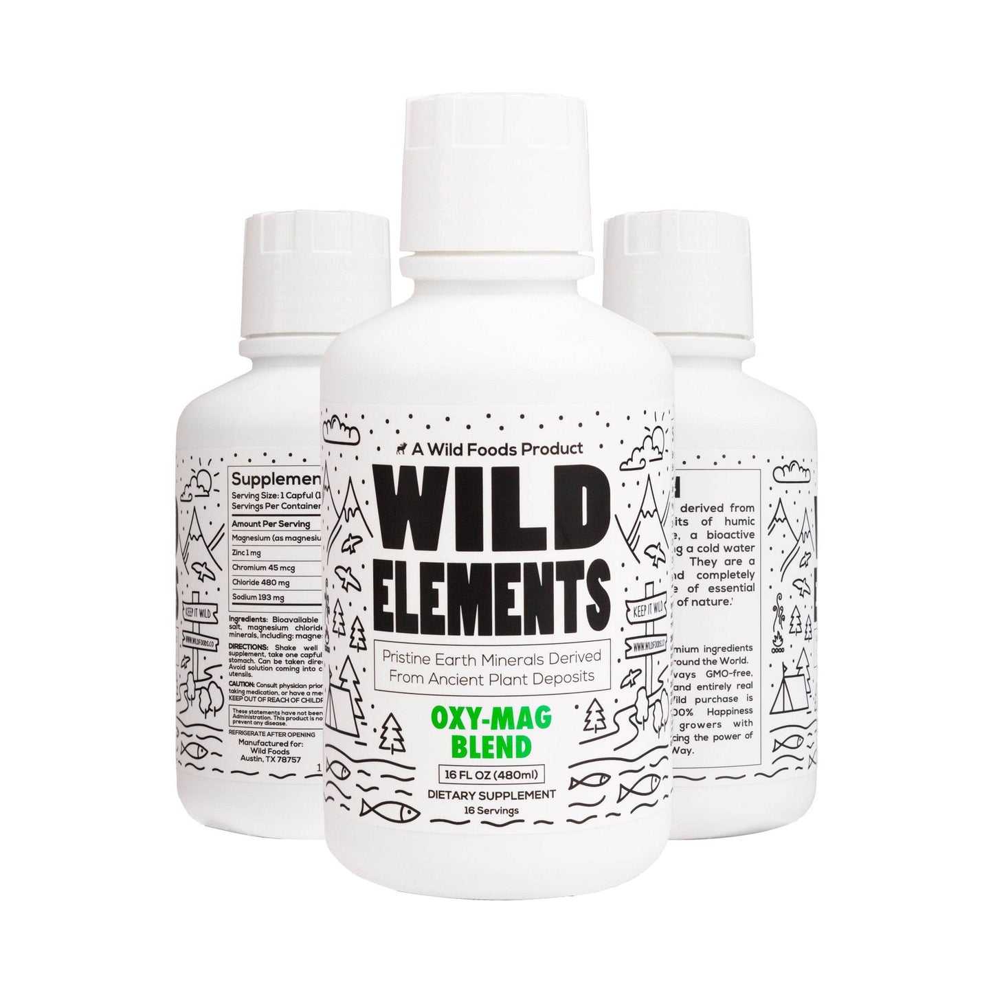 Liquidating: Oxy-Mag: Magnesium Minerals Blend, 16 servings - Derived from Ancient Plants - My American Goods